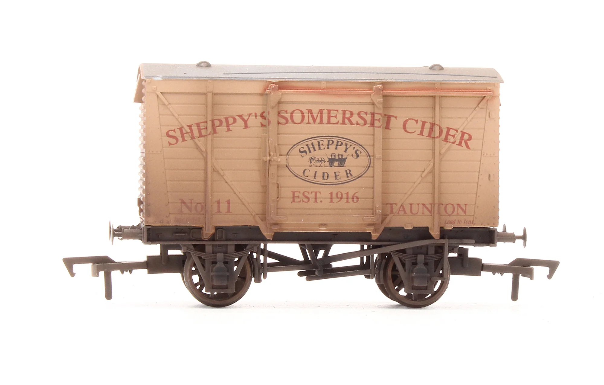 Pre-Owned Goods Van 'Sheppy's Somerset Cider' No.11 - Custom Weathered - Limited Edition - Image 3