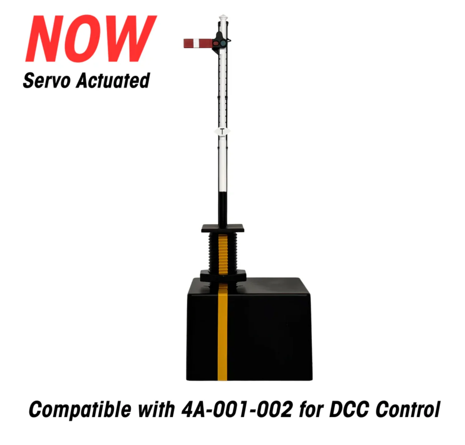 4L-002-001 LMS Home Signal Single Post Servo Operated