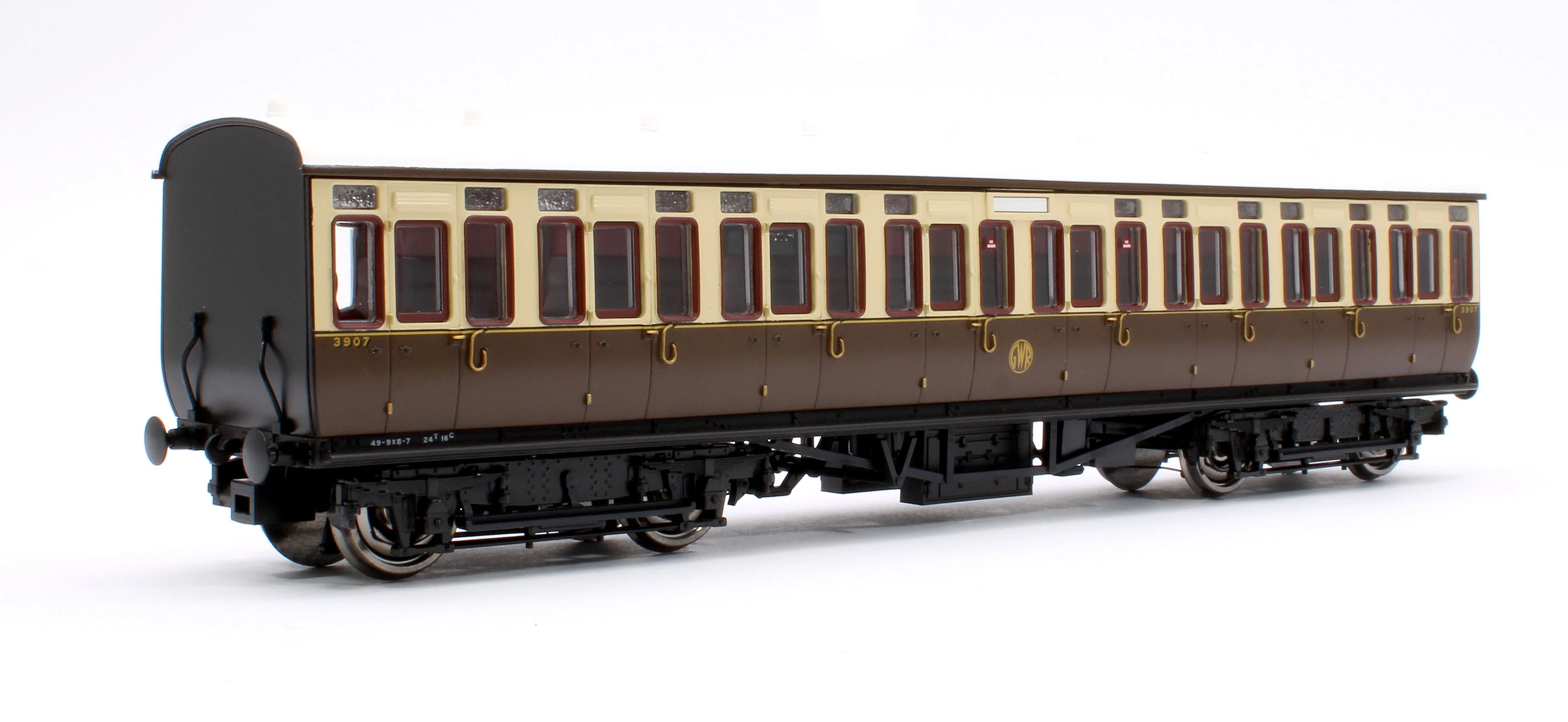 4P-020-311 GWR Toplight Mainline City GWR Shirtbutton All Third 3907 Set 4
