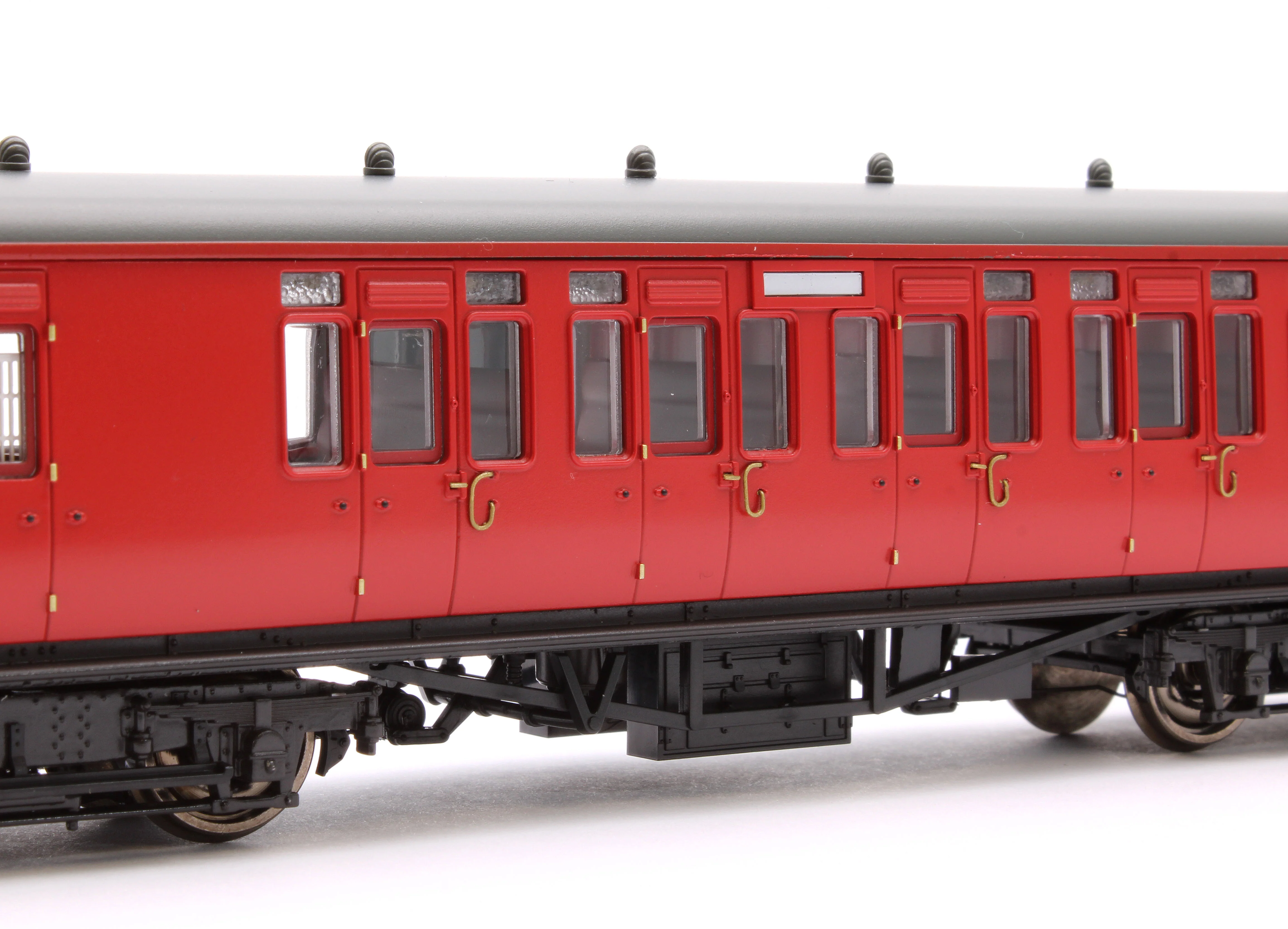 4P-020-501 GWR Toplight Mainline City BR Maroon Second Brake 3757 Set 6 - Image 4