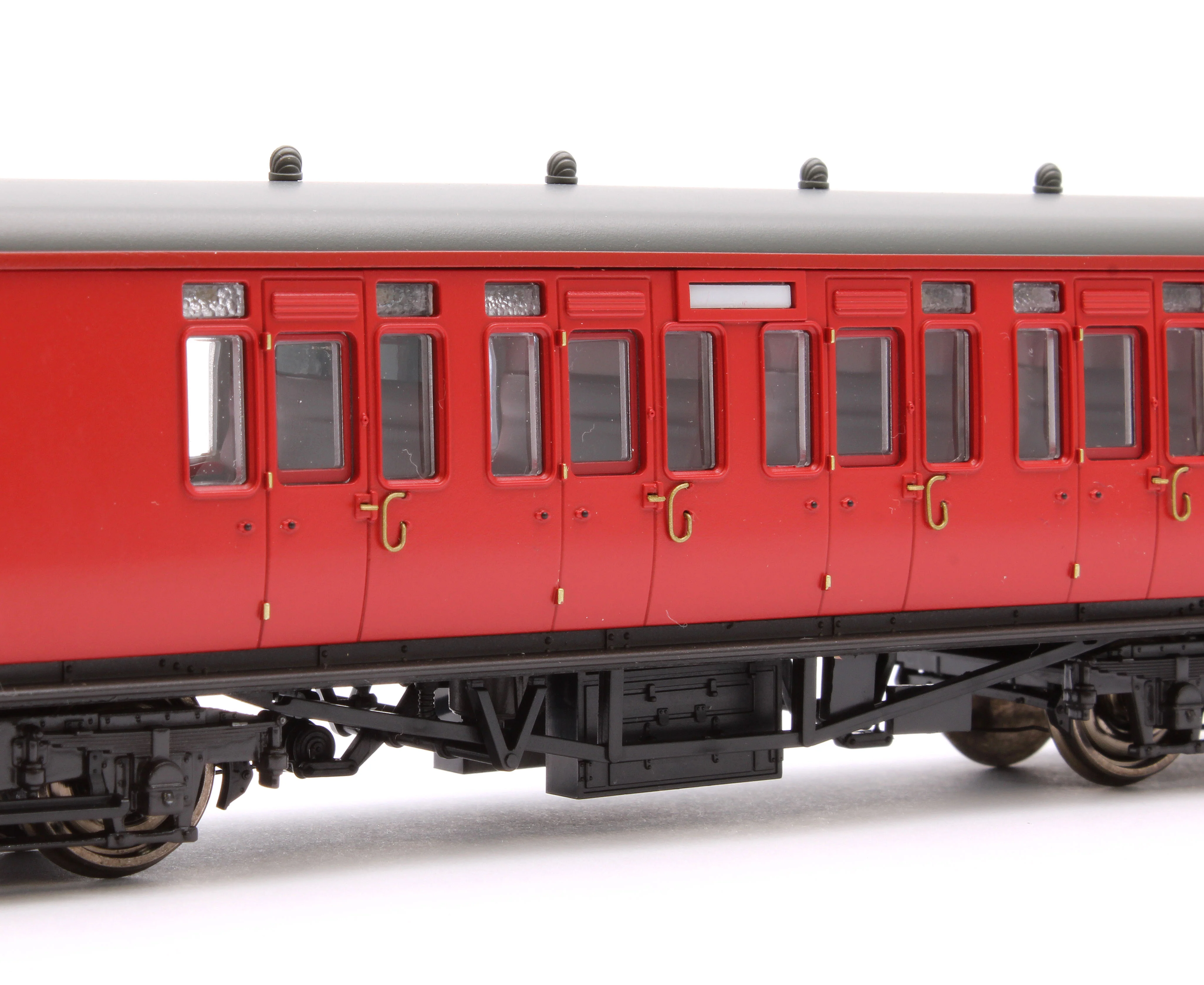 4P-020-502 GWR Toplight Mainline City BR Maroon Second Brake 3758 Set 6 - Image 4