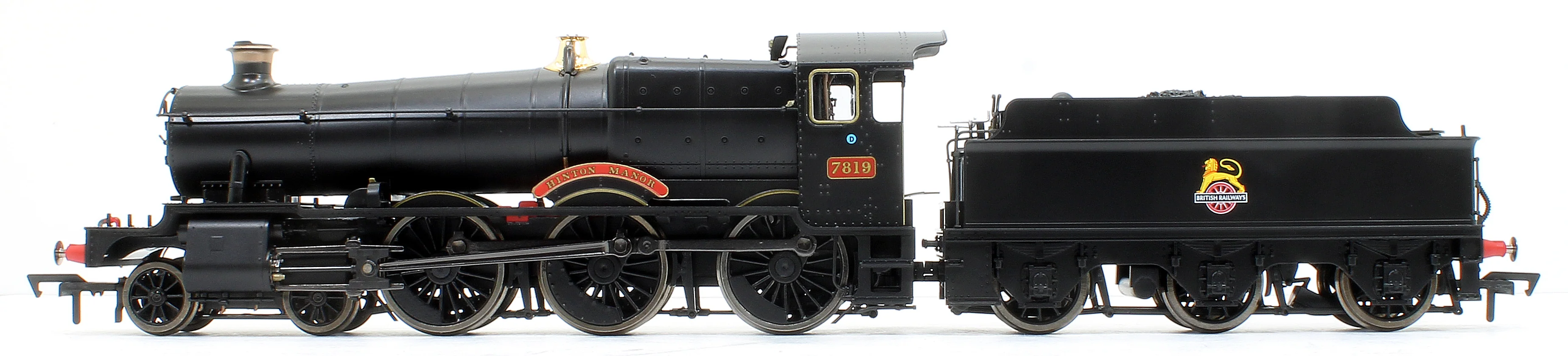 4S-001-005 Hinton Manor BR Black (Early Emblem) 78xx Manor Class 4-6-0 Steam Locomotive No.7819 - Image 5