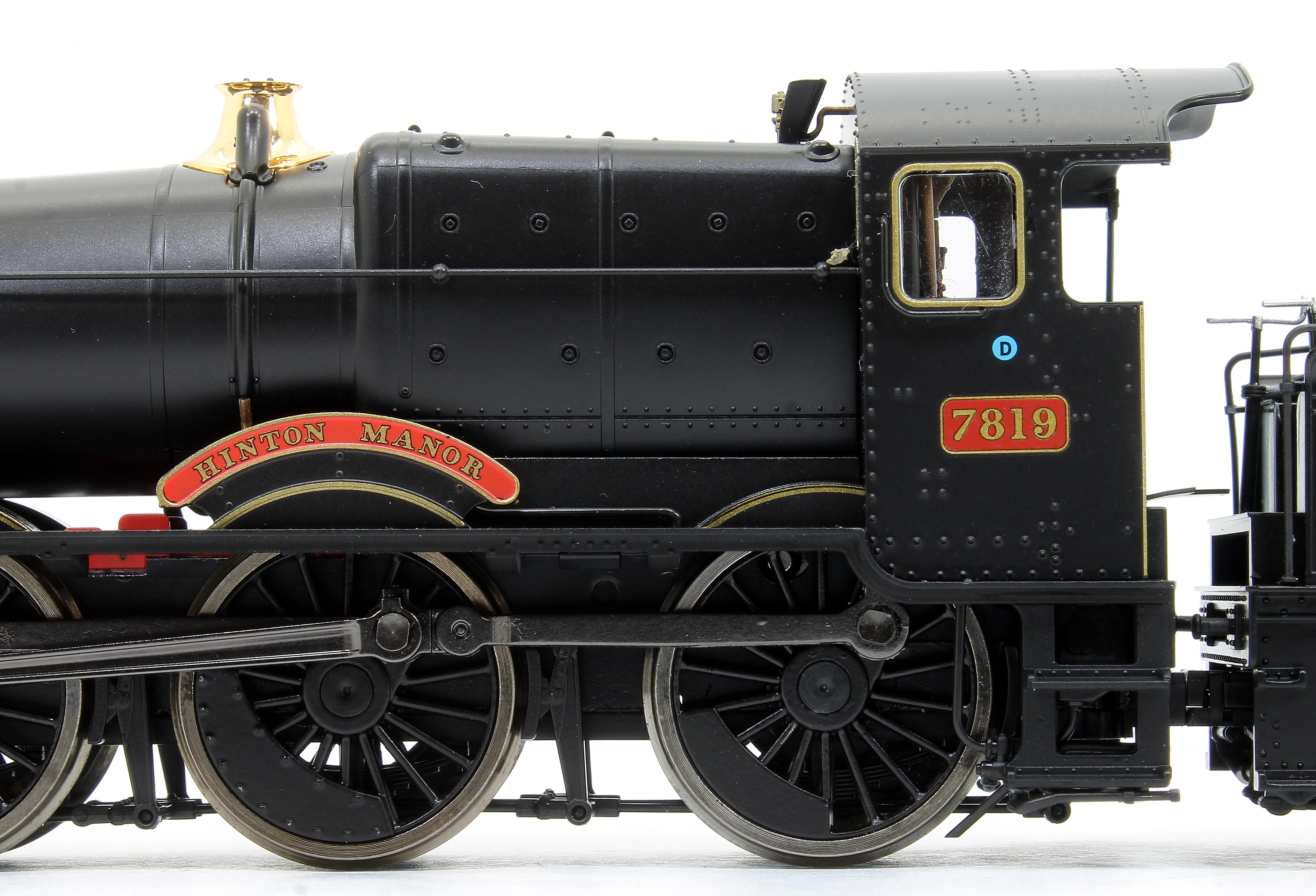 4S-001-005 Hinton Manor BR Black (Early Emblem) 78xx Manor Class 4-6-0 Steam Locomotive No.7819 - Image 7