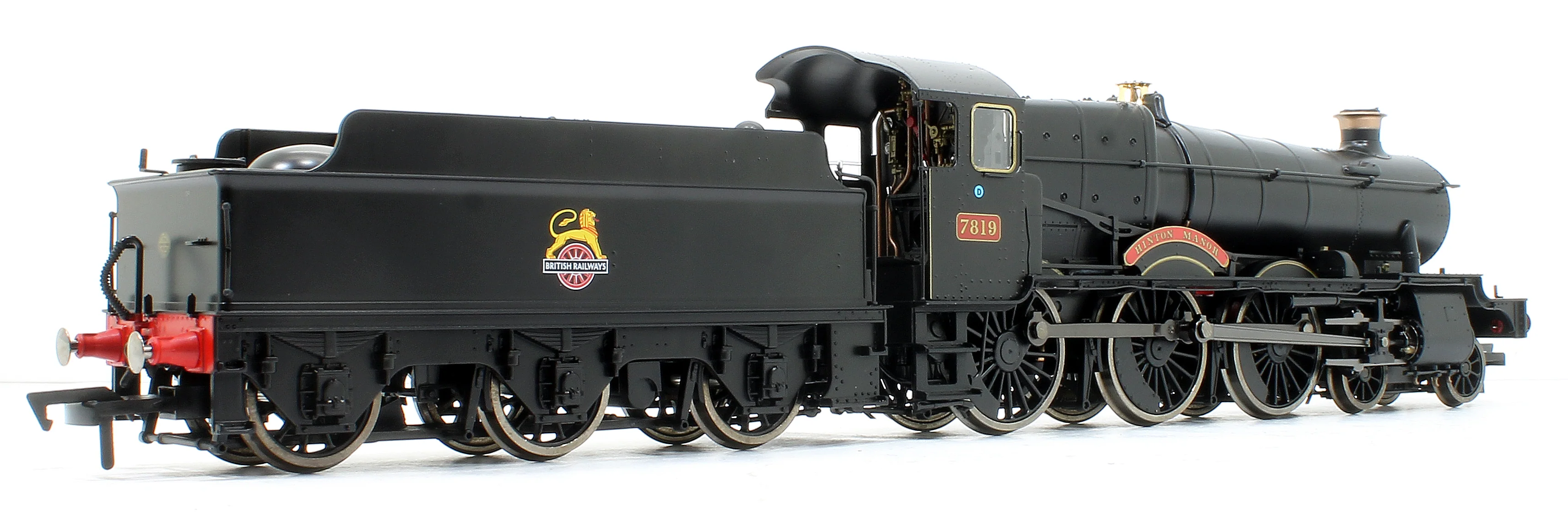 4S-001-005D Hinton Manor BR Black (Early Emblem) 78xx Manor Class 4-6-0 Steam Locomotive No.7819 - DCC Fitted - Image 4