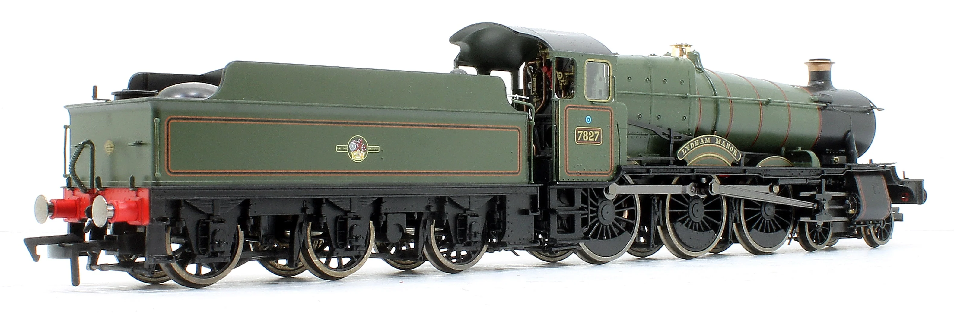 Pre-Owned 4S-001-007 Lydham Manor BR Lined Green 78xx Manor Class No.7827 4-6-0 Steam Locomotive - Image 4