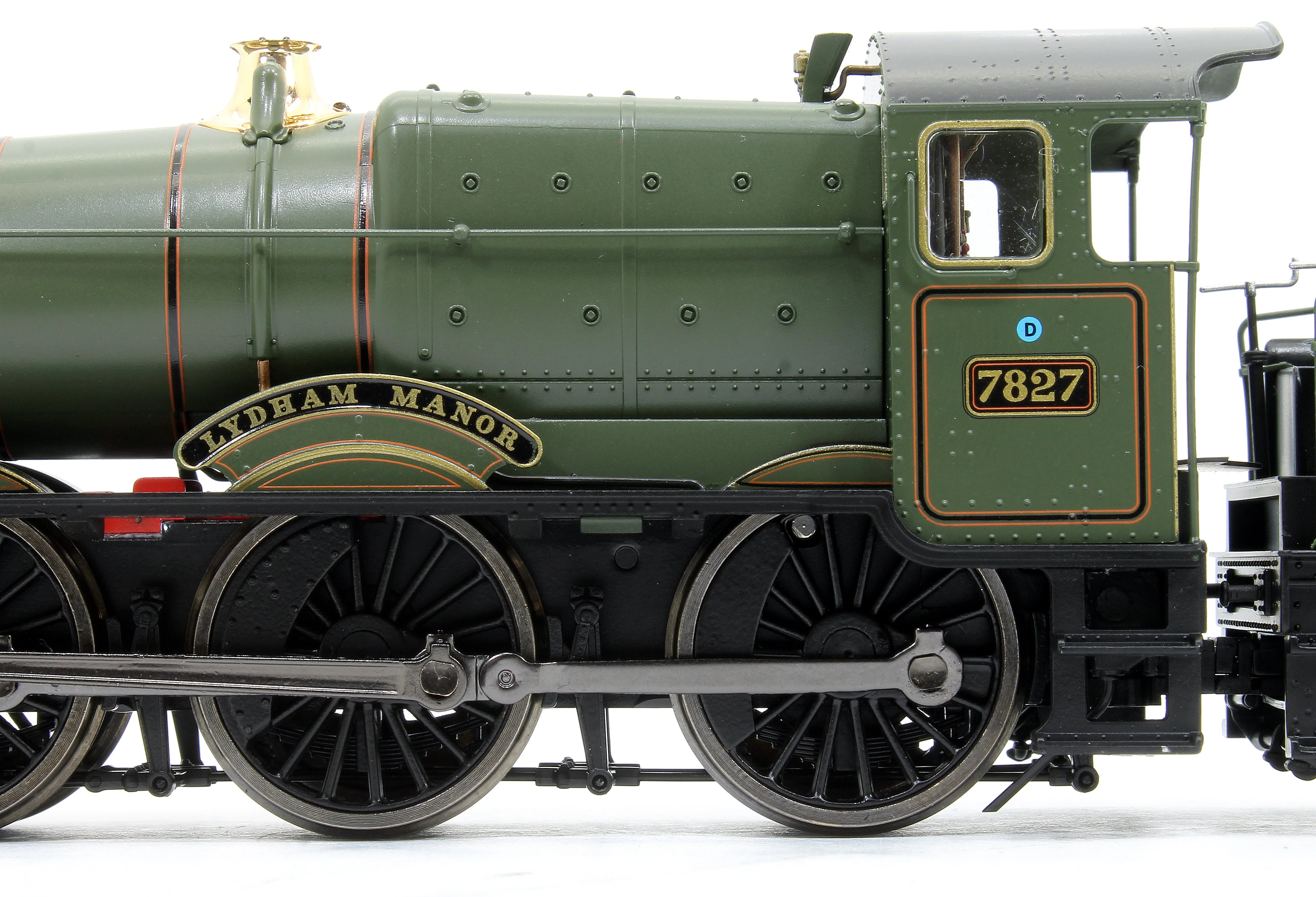 Pre-Owned 4S-001-007 Lydham Manor BR Lined Green 78xx Manor Class No.7827 4-6-0 Steam Locomotive - Image 7