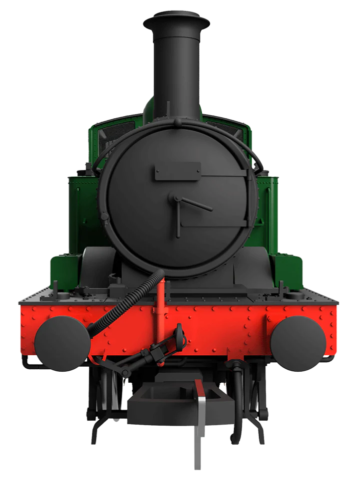 4S-006-003 48XX Class 0-4-2 4871 Green Shirt Button Steam Locomotive - Image 7