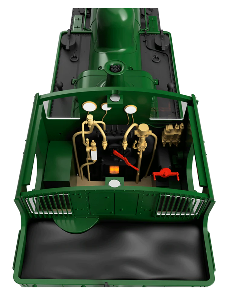 4S-006-003D 48XX Class 0-4-2 4871 Green Shirt Button Steam Locomotive - DCC Fitted - Image 8