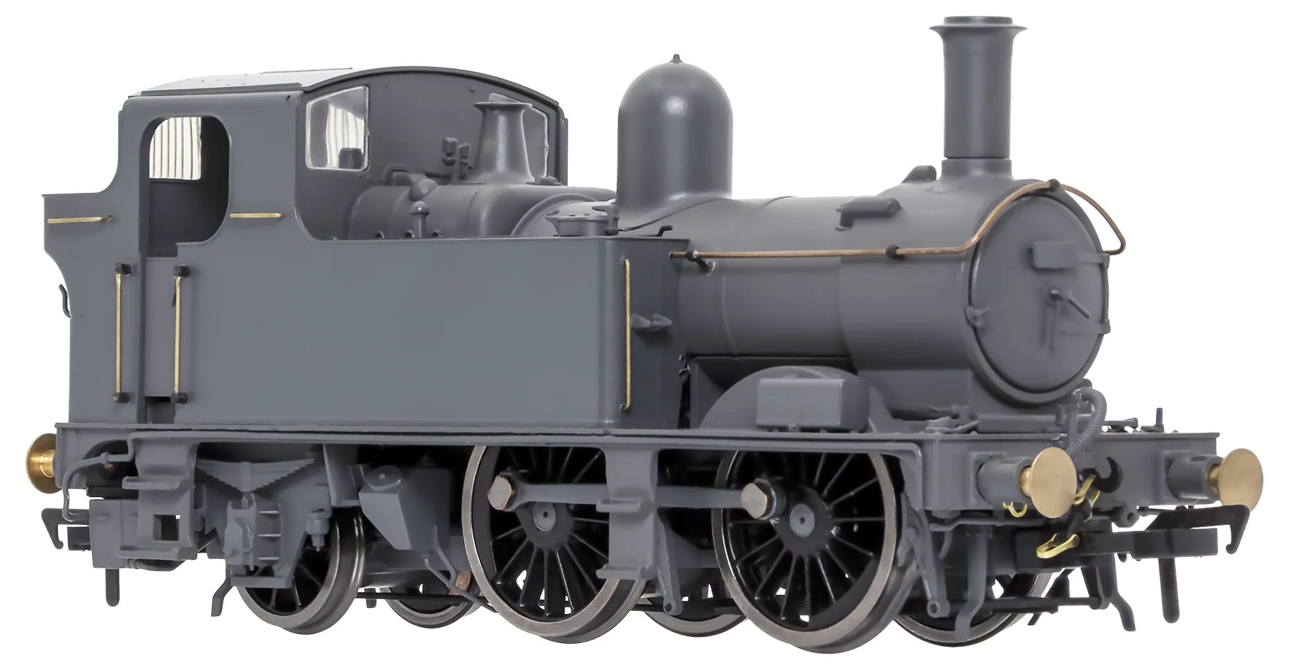 4S-006-020 14XX Class 0-4-2 1405 BR Black Early Crest Steam Locomotive - Image 3