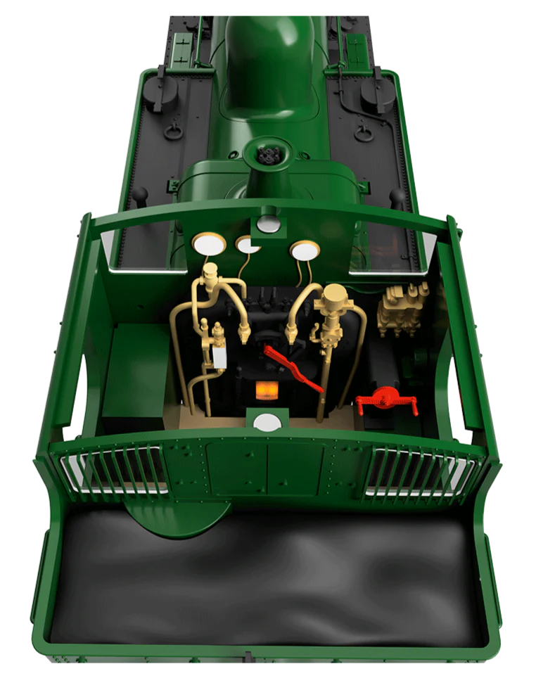 4S-006-020S 14XX Class 0-4-2 1405 BR Black Early Crest Steam Locomotive - DCC Sound - Image 8