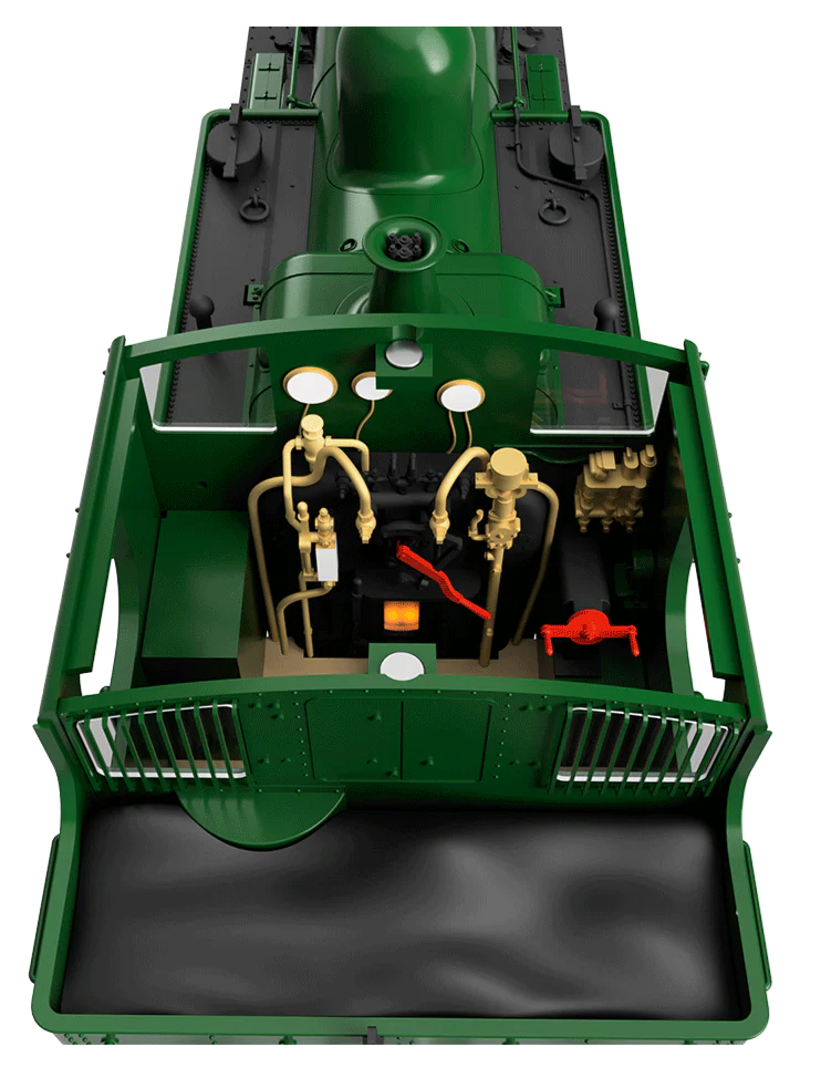 4S-006-023 14XX Class 0-4-2 1401 BR Black GWR Steam Locomotive - Image 8