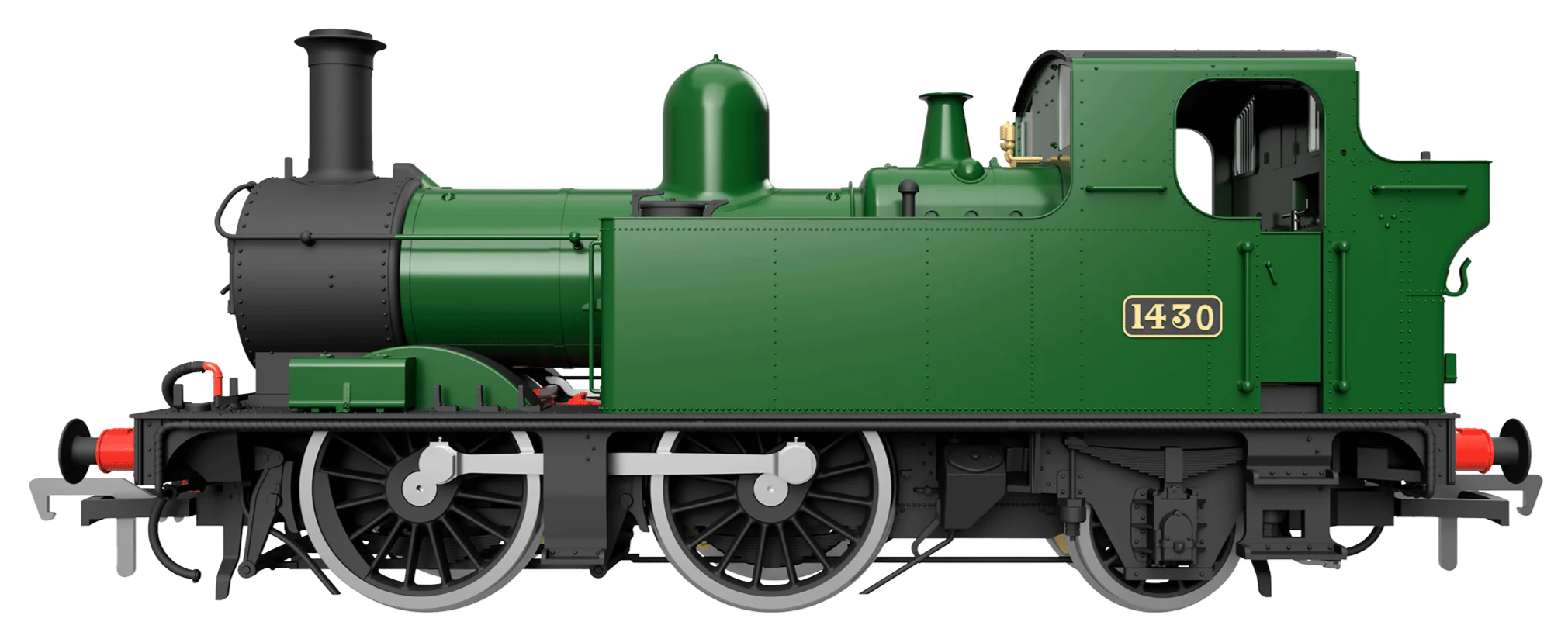 4S-006-050D 58XX Class 0-4-2 5811 Green 'Great Western' Steam Locomotive - DCC Fitted - Image 10