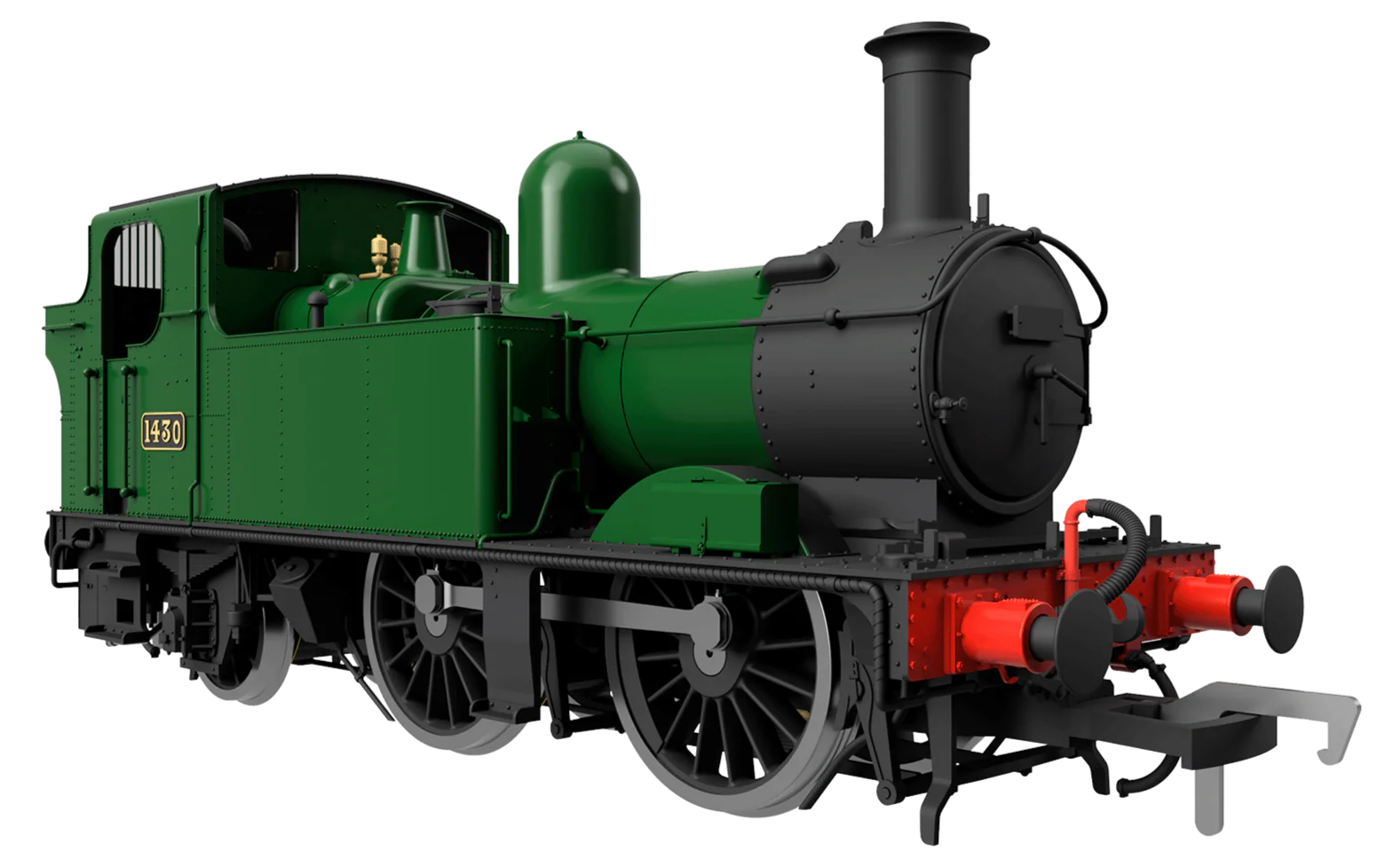 4S-006-051S 58XX Class 0-4-2 5819 BR Black Early Crest Steam Locomotive - DCC Sound - Image 2