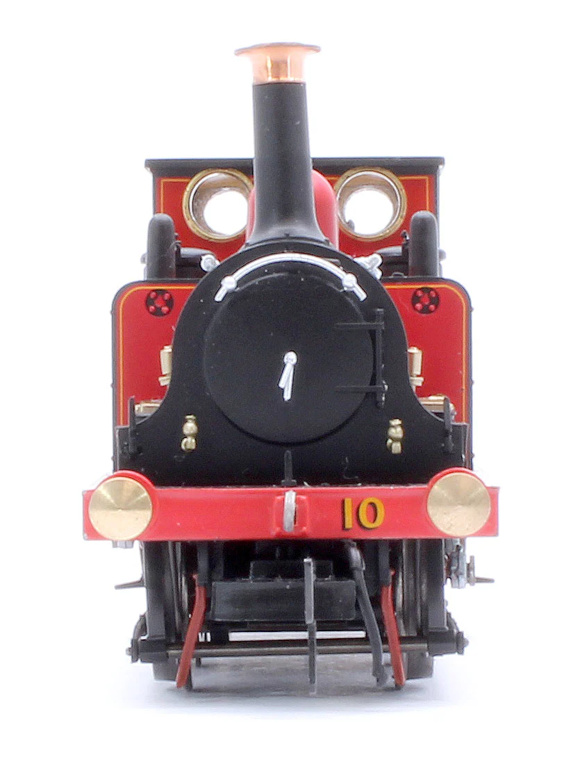 4S-010-014 Class A1 Terrier 0-6-0T Isle of Wight Central Railway Red '10' Steam Locomotive - Image 8