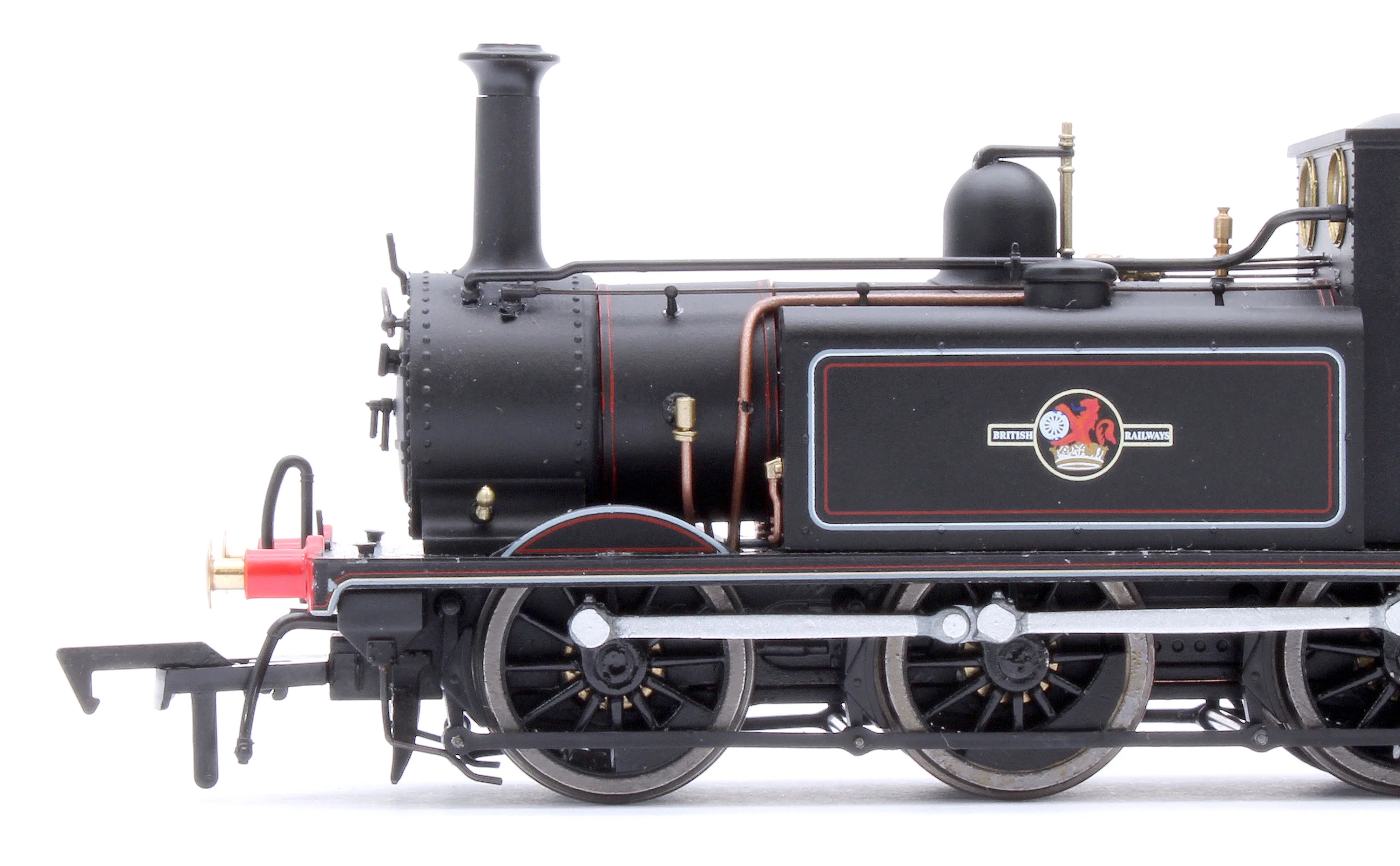 4S-010-017S Class A1X Terrier 0-6-0T BR Lined Black Late Crest '32662' Steam Locomotive - DCC Sound - Image 8