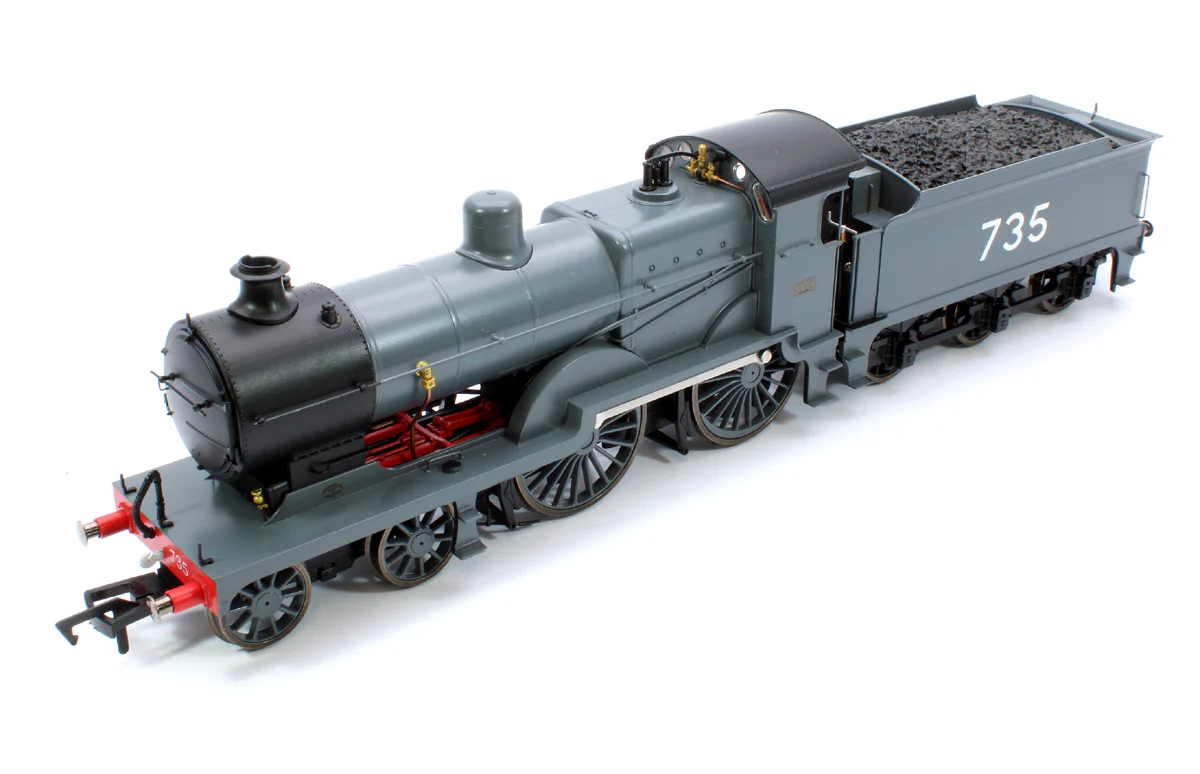 4S-028-001 SECR Maunsell D1 Class SECR Grey 4-4-0 Steam Locomotive No.735 - Image 10