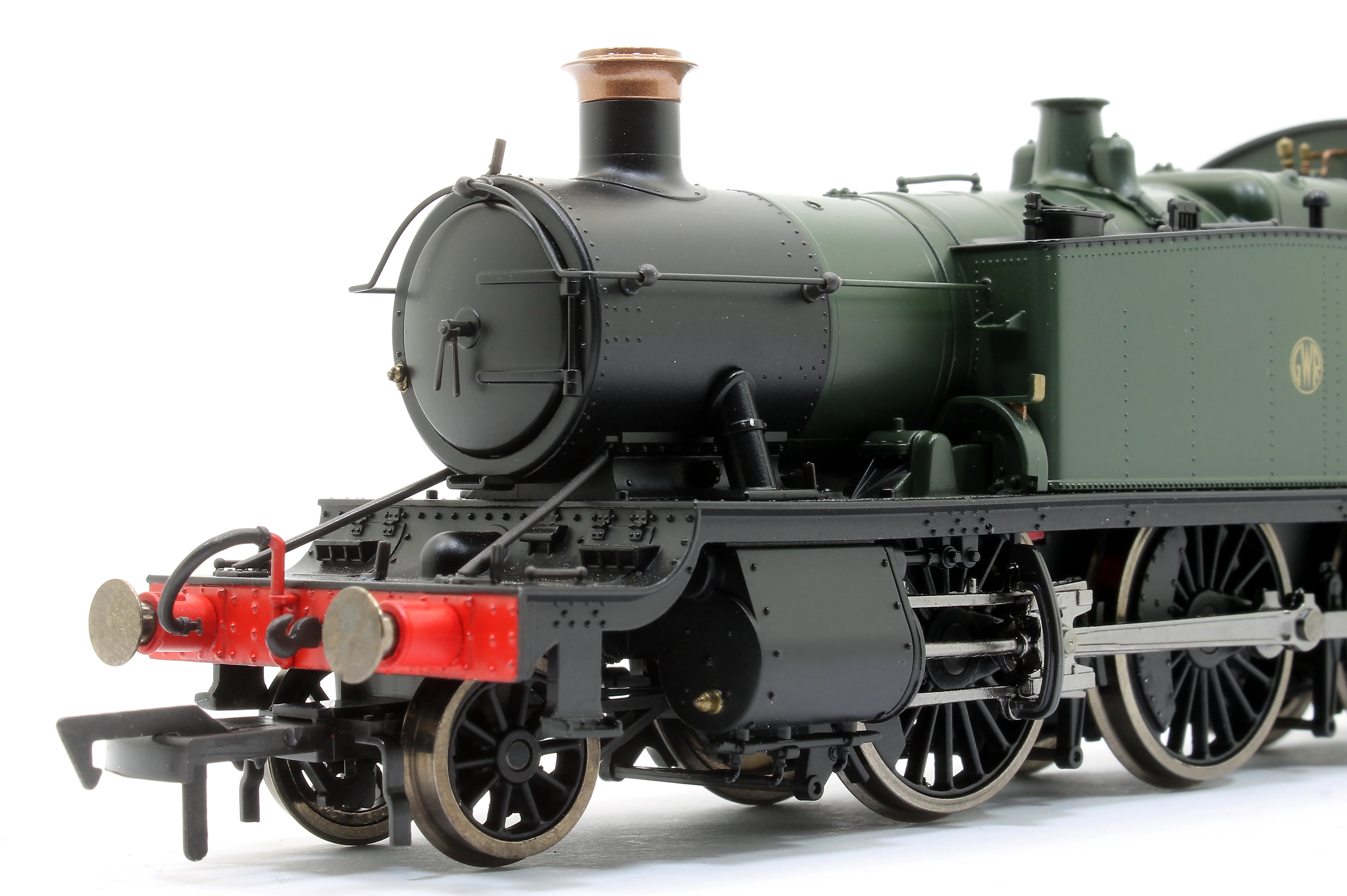 4S-041-003 Large Prairie 2-6-2 Tank Locomotive #5108 in GWR Green Shirt Button Roundel - Image 5
