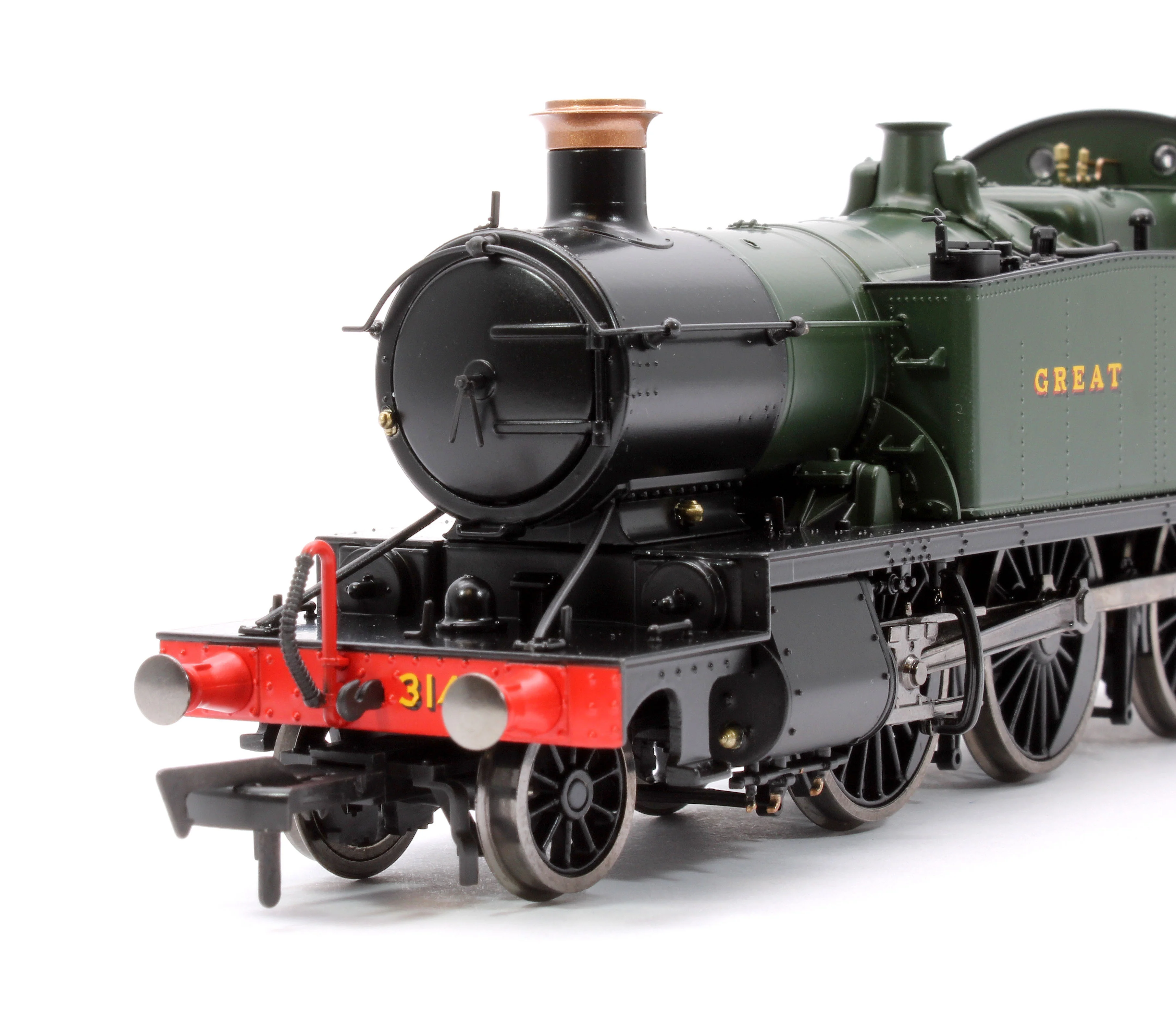 4S-041-008 Large Prairie 3146 GWR Green Great Western Steam Locomotive - Image 7