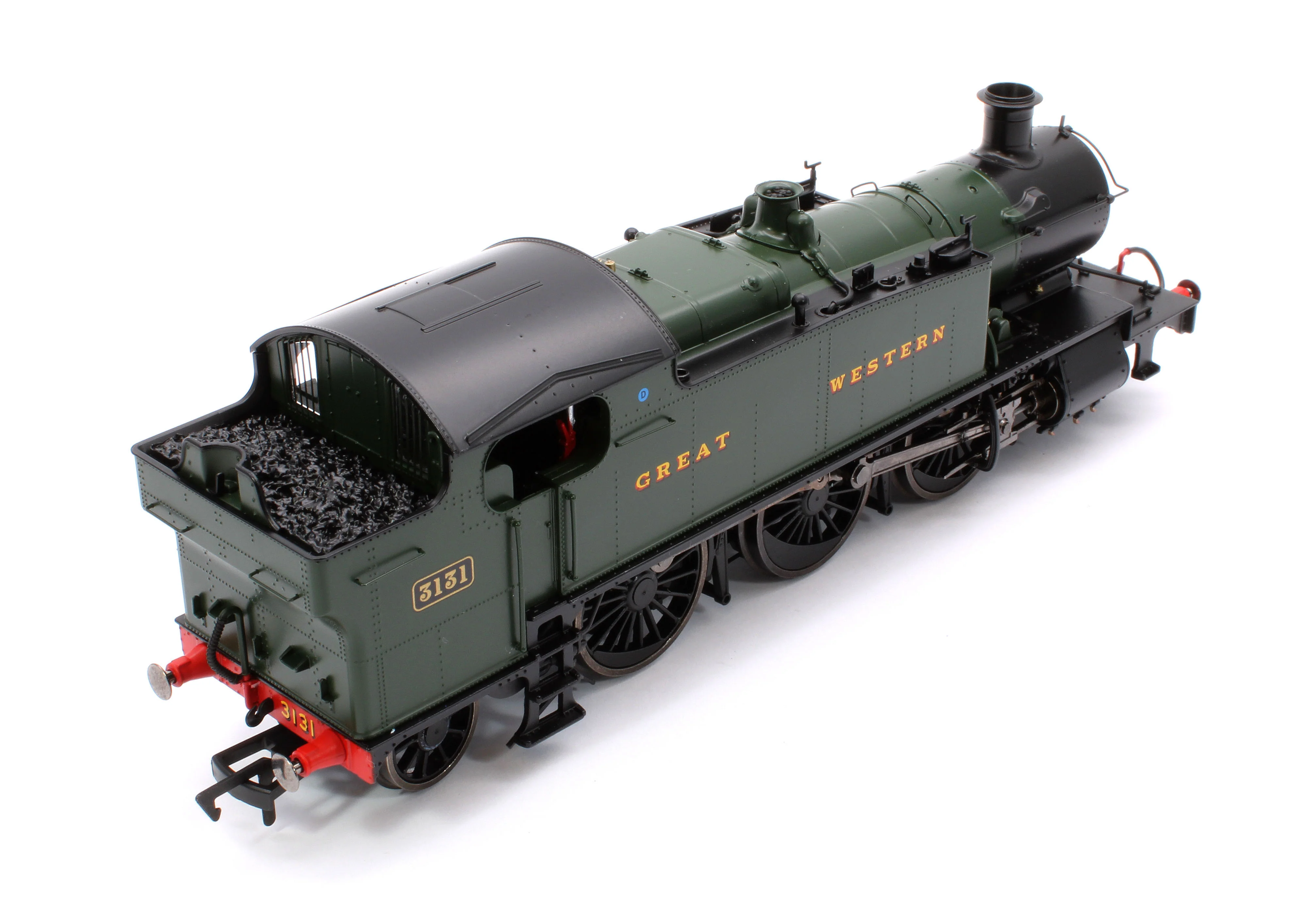 4S-041-009 Large Prairie 3131 GWR Green Great Western Steam Locomotive - Image 10