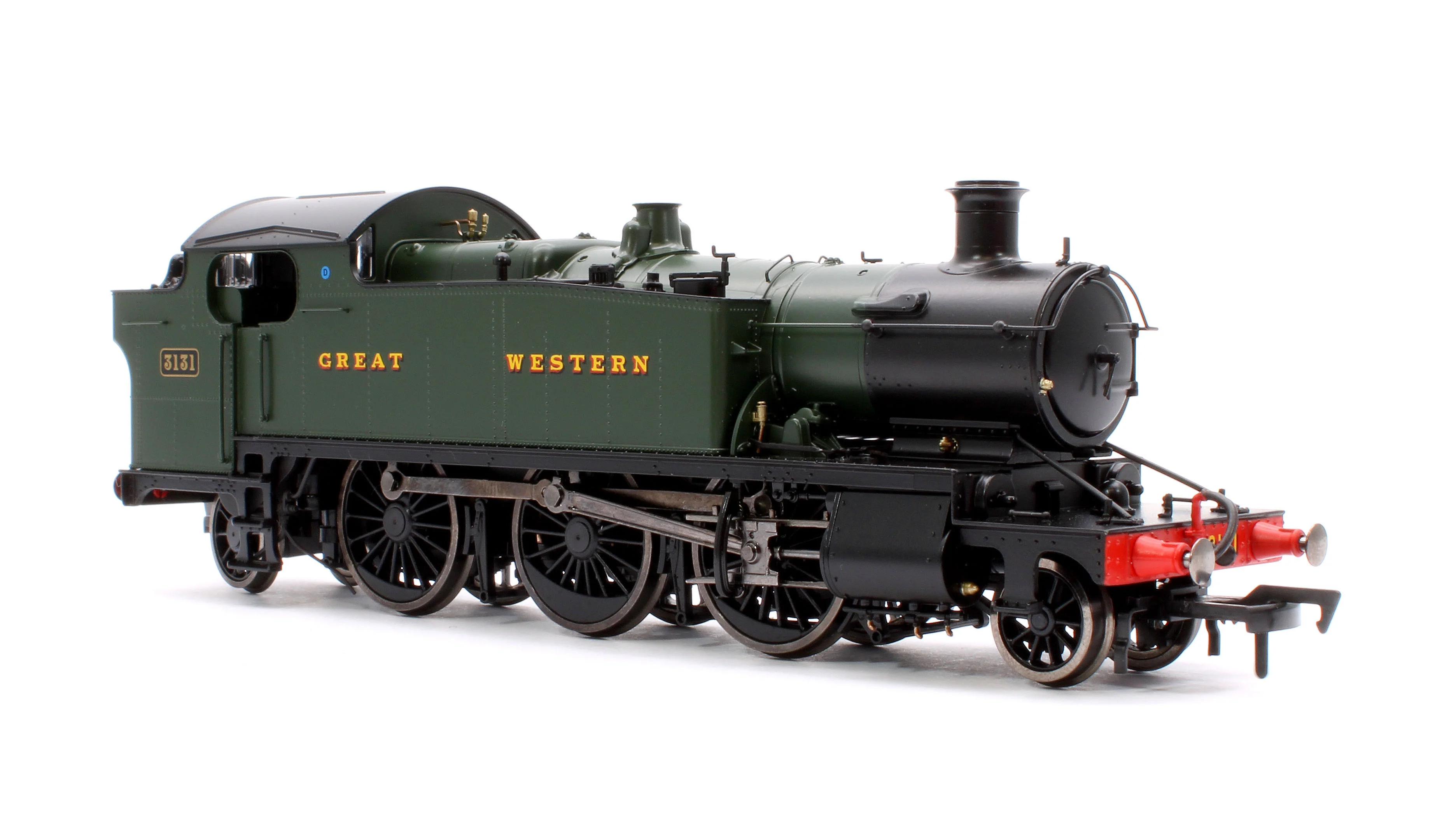 4S-041-009 Large Prairie 3131 GWR Green Great Western Steam Locomotive - Image 4
