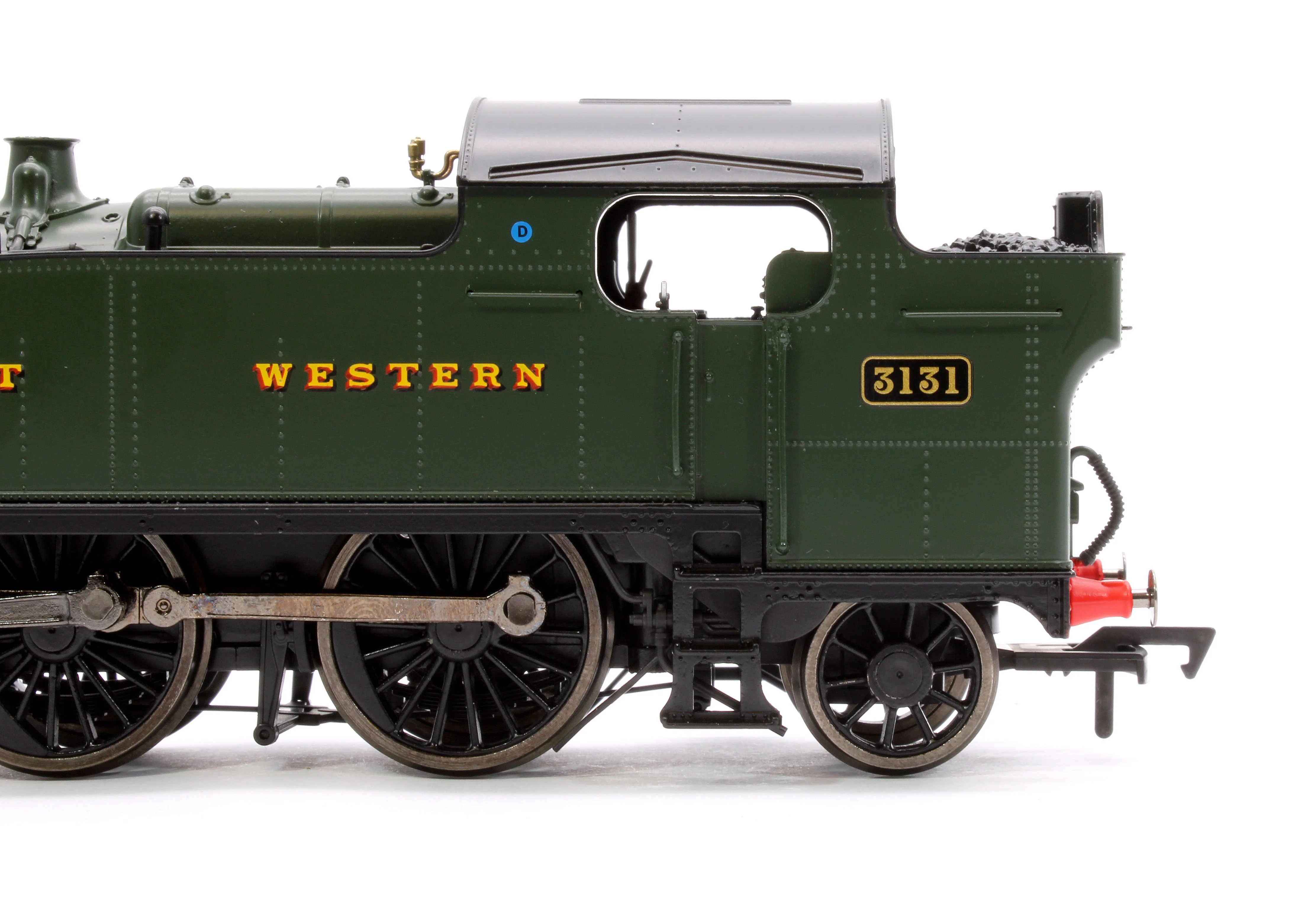 4S-041-009 Large Prairie 3131 GWR Green Great Western Steam Locomotive - Image 8