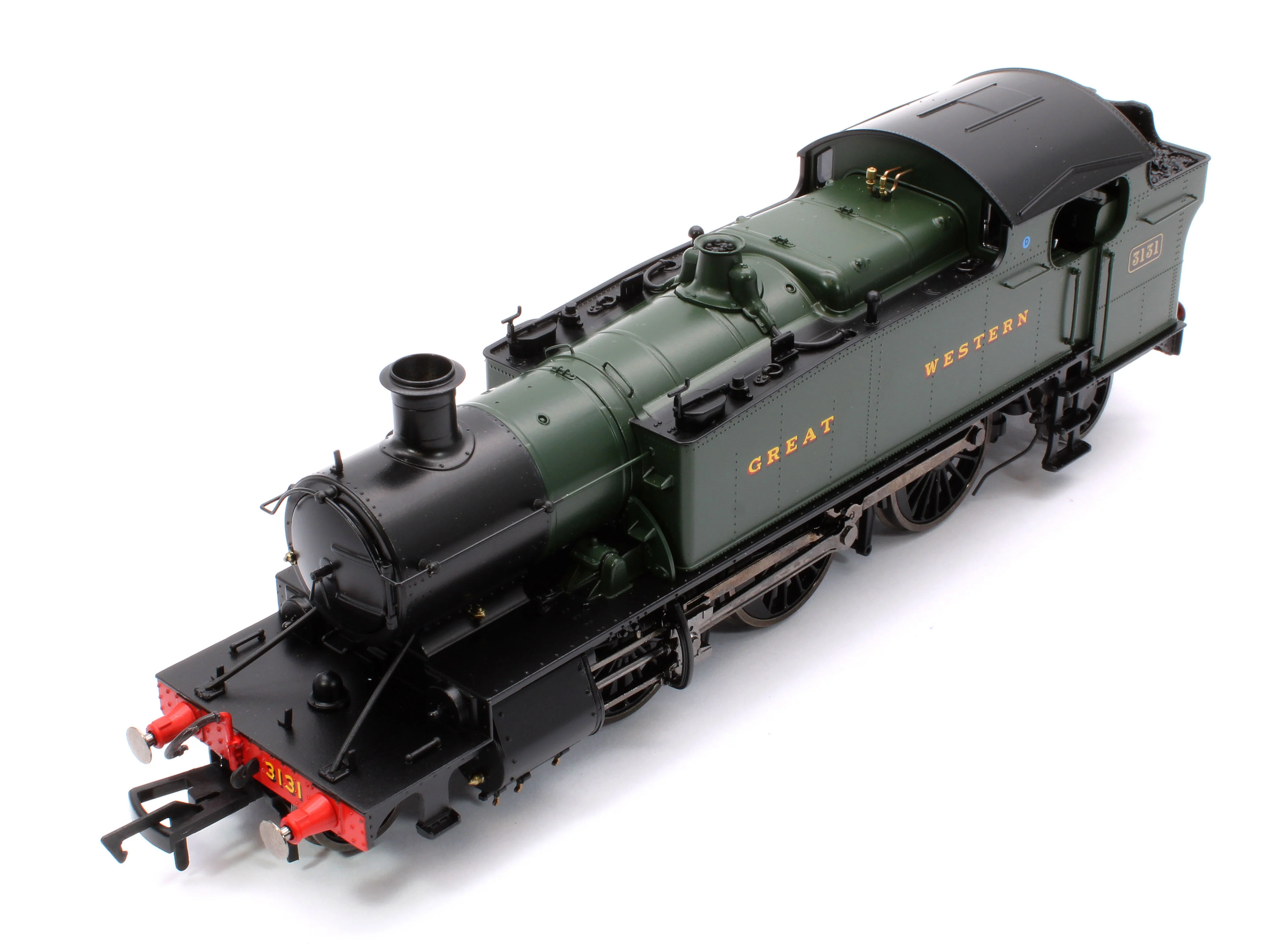4S-041-009 Large Prairie 3131 GWR Green Great Western Steam Locomotive - Image 9