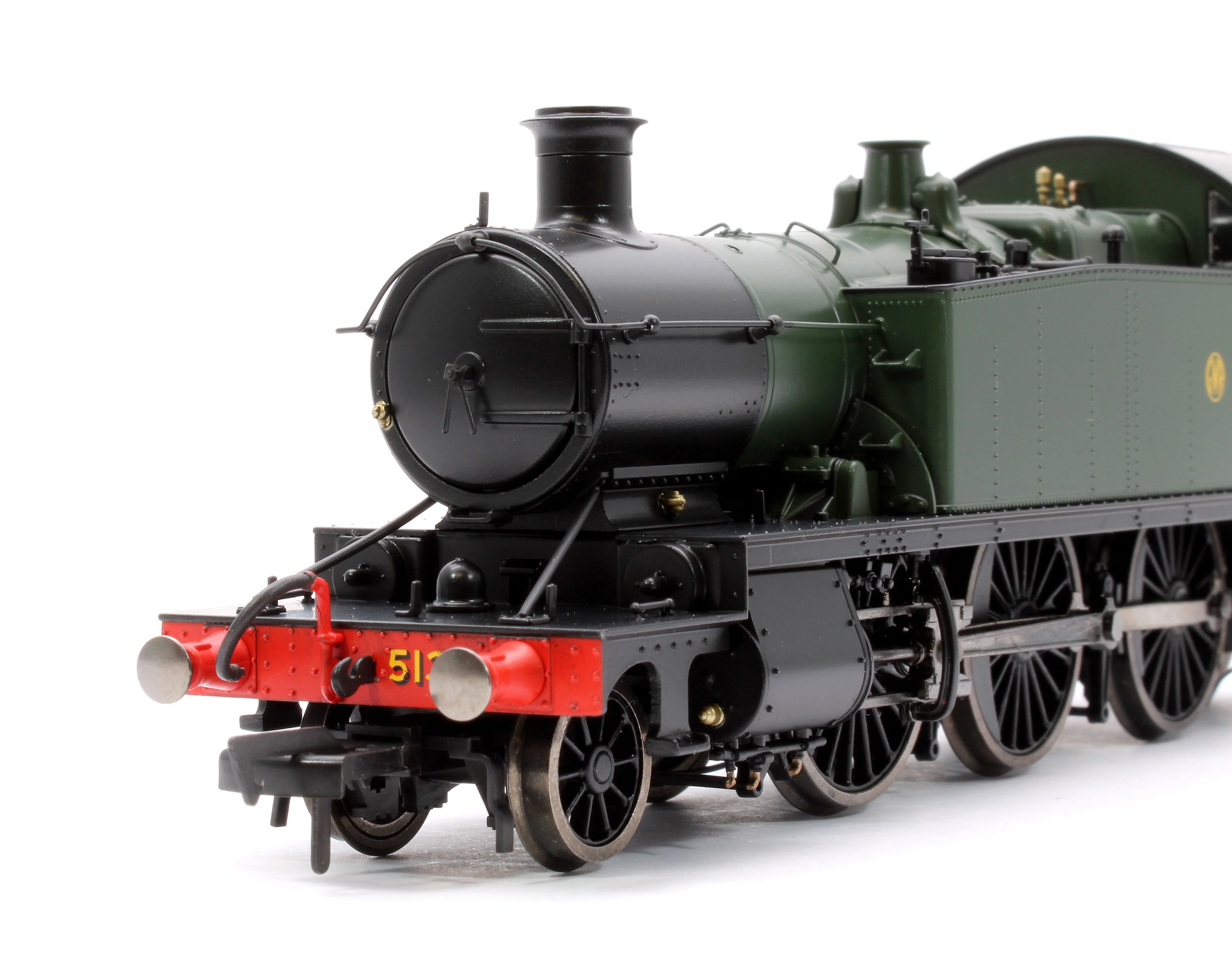 4S-041-010D Large Prairie 5134 GWR Green Shirt Button Steam Locomotive - DCC Fitted - Image 7