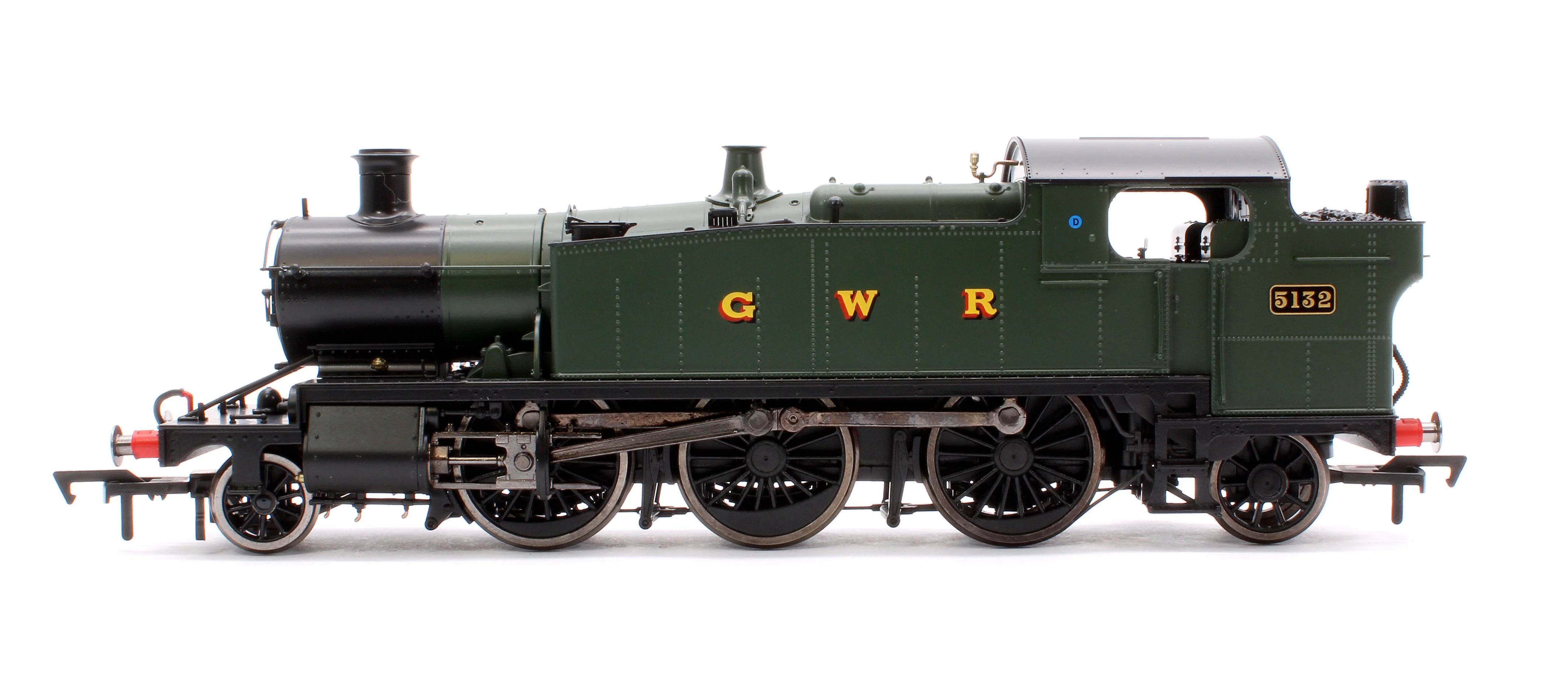 4S-041-011D Large Prairie 5132 GWR Green GWR Steam Locomotive - DCC Fitted - Image 5