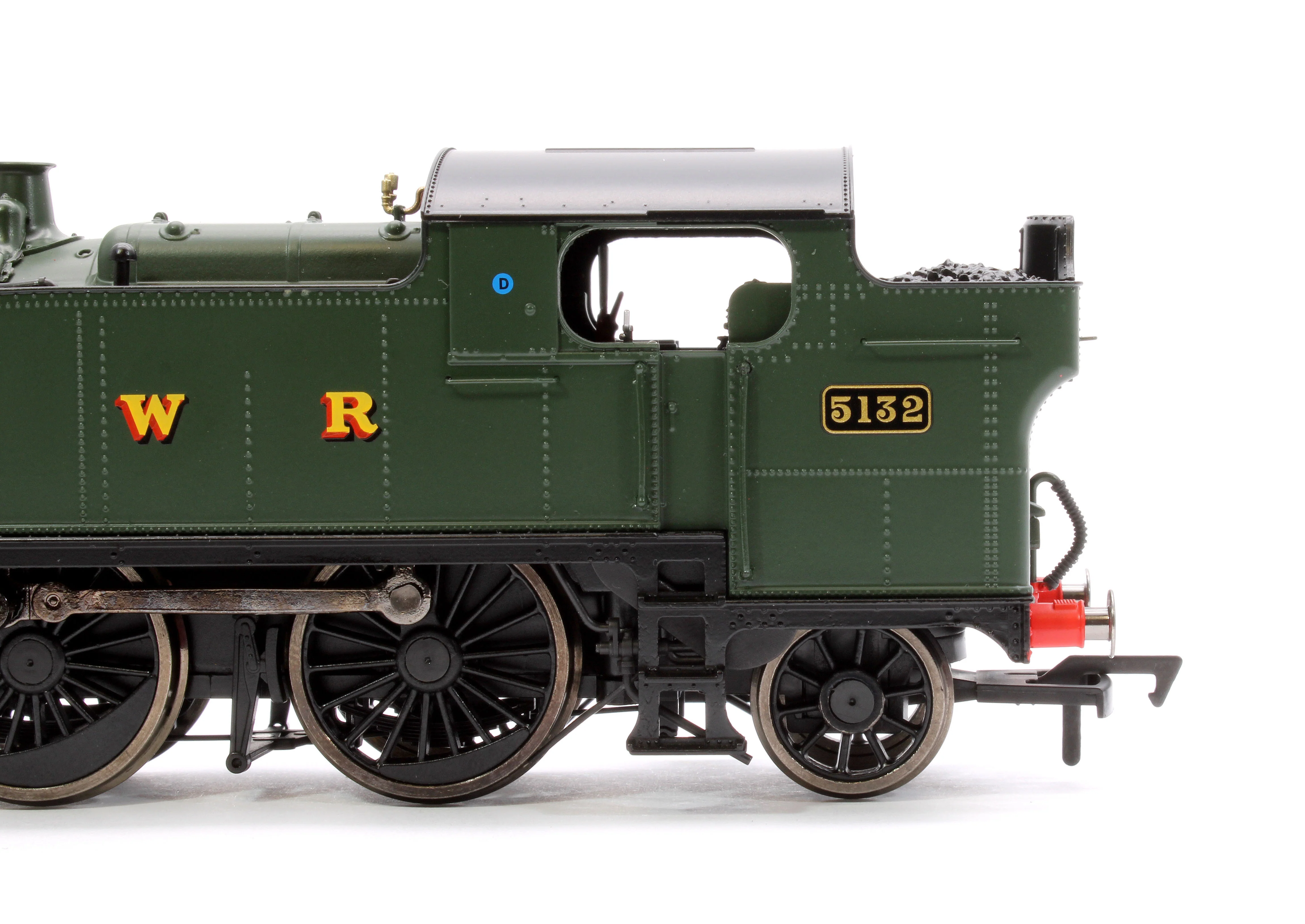 4S-041-011D Large Prairie 5132 GWR Green GWR Steam Locomotive - DCC Fitted - Image 8