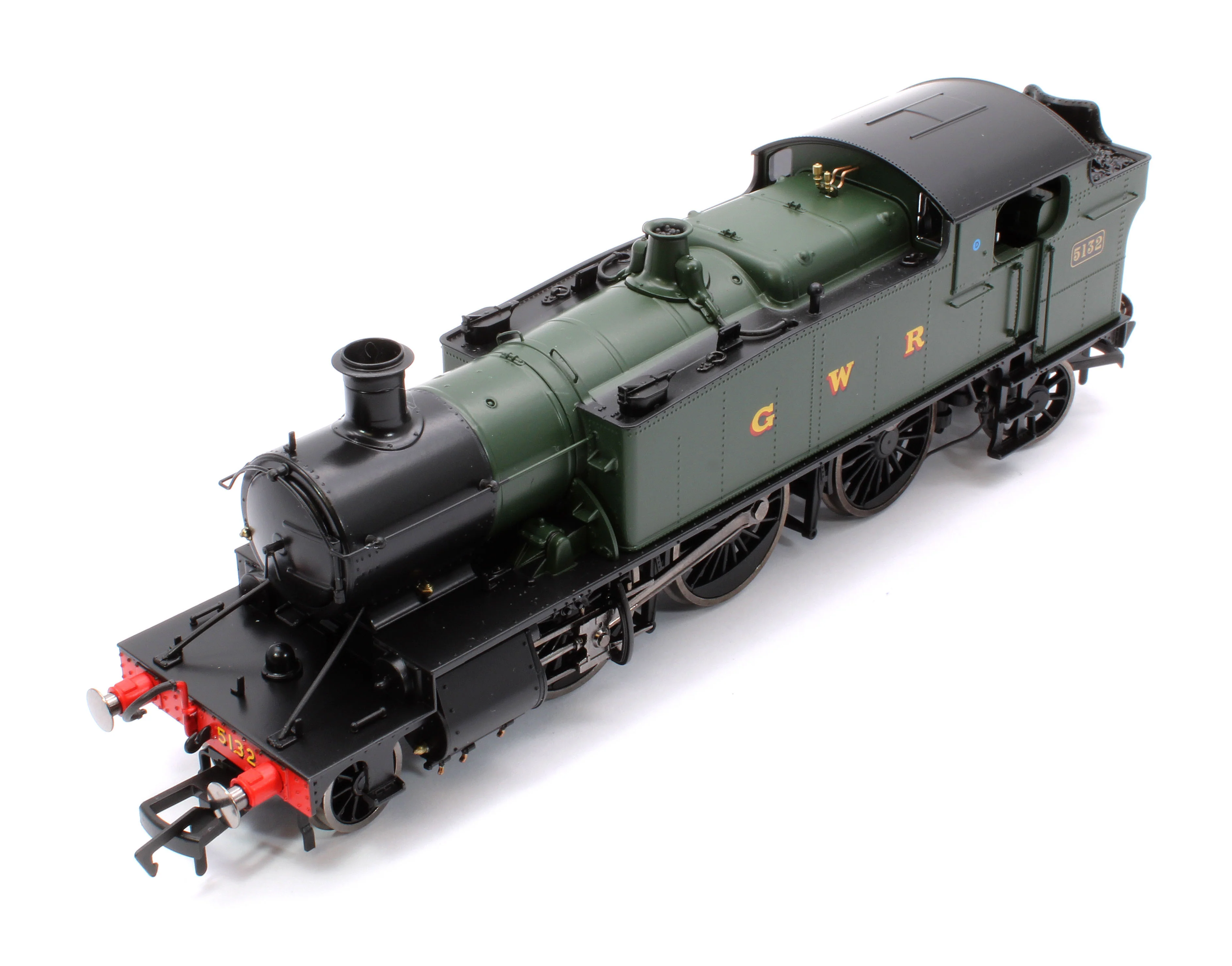 4S-041-011D Large Prairie 5132 GWR Green GWR Steam Locomotive - DCC Fitted - Image 9