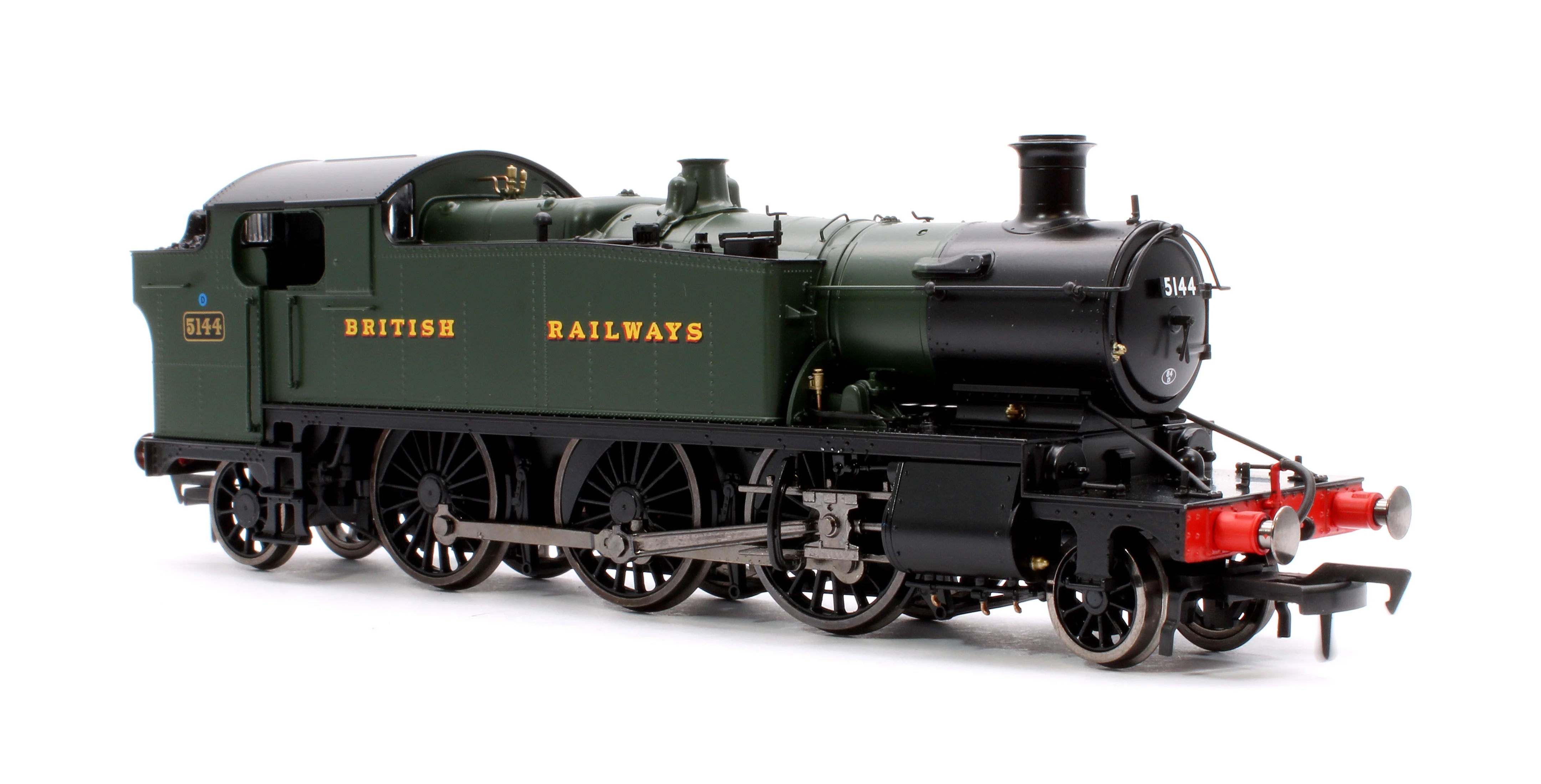 4S-041-012 Large Prairie 5144 GWR Green British Railways Steam Locomotive - Image 4