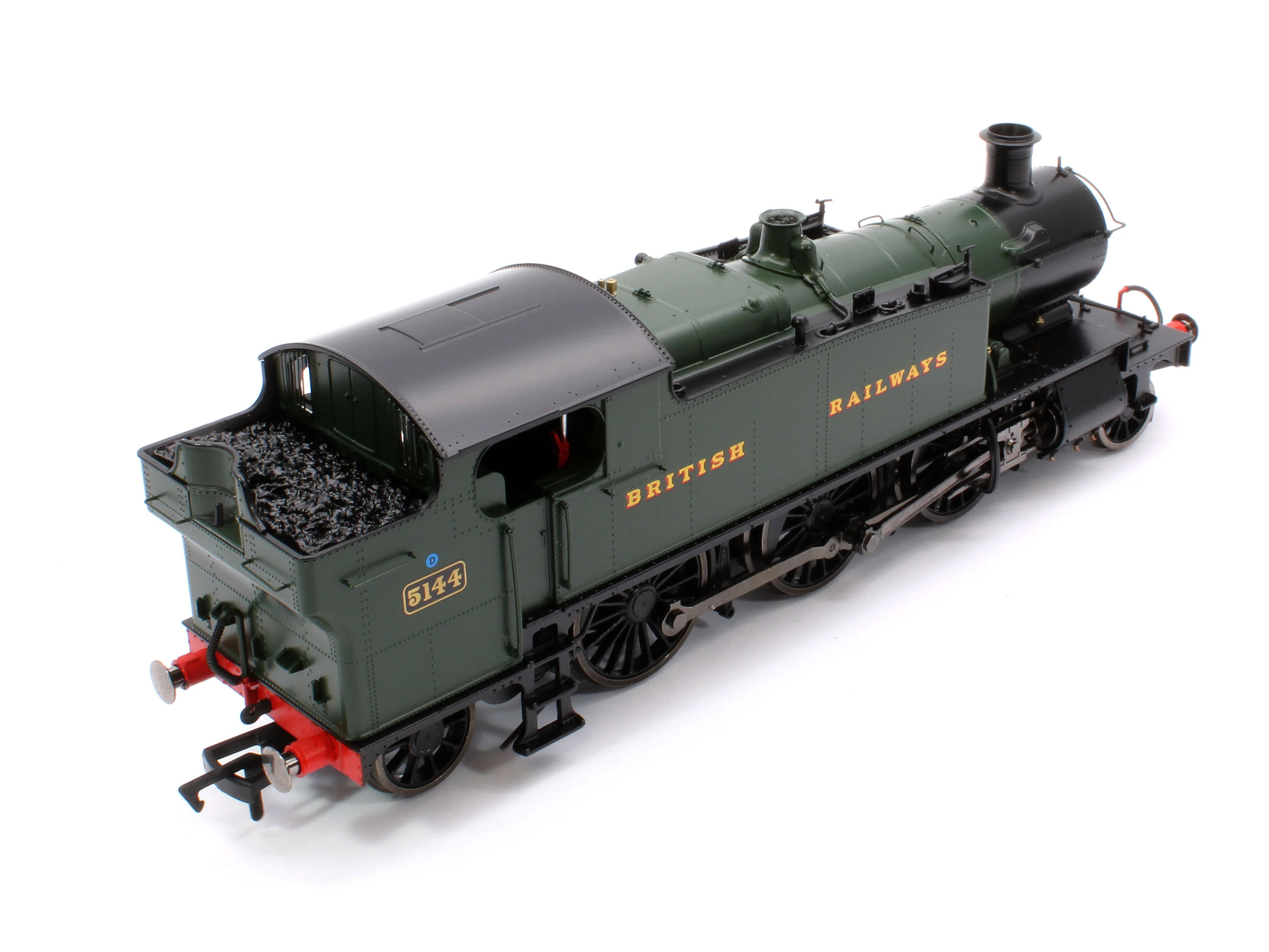 4S-041-012D Large Prairie 5144 GWR Green British Railways Steam Locomotive - DCC Fitted - Image 10