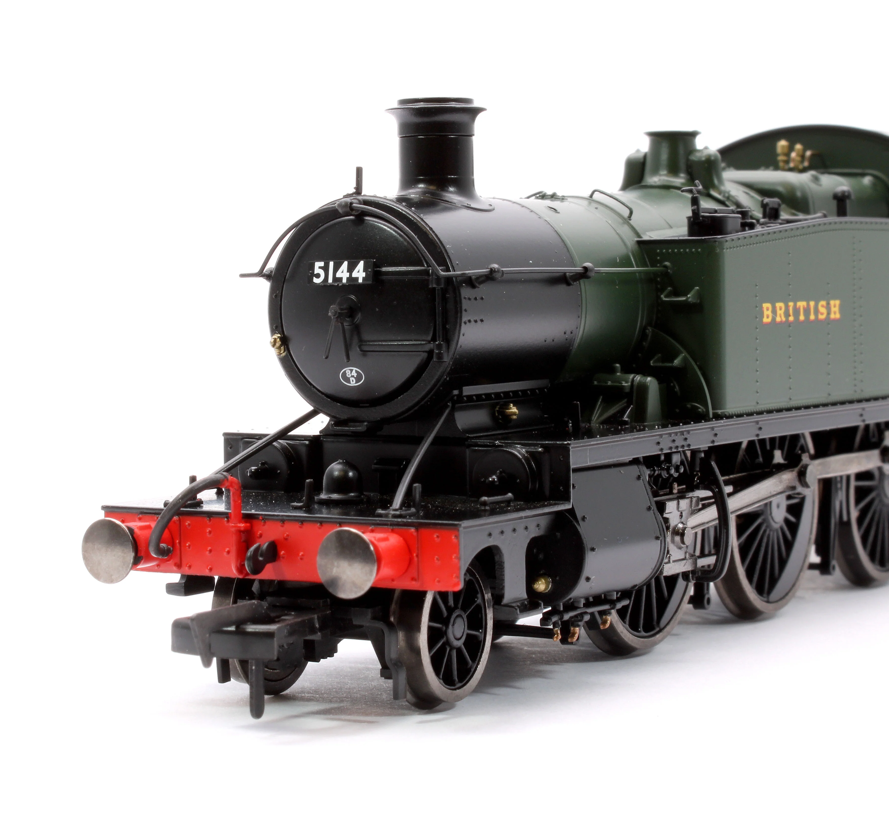 4S-041-012S Large Prairie 5144 GWR Green British Railways Steam Locomotive - DCC Sound - Image 7