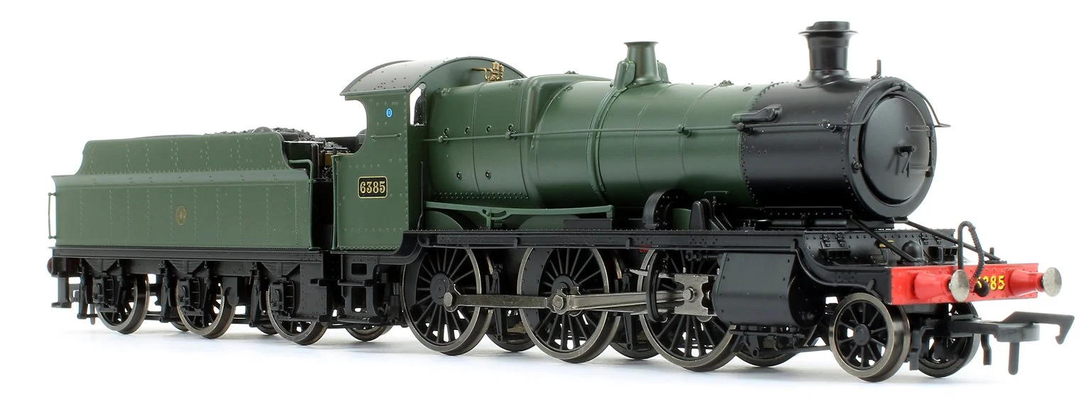 4S-043-002 GWR Mogul 2-6-0 Locomotive #6385 Green with Shirt Button Roundel - Image 2