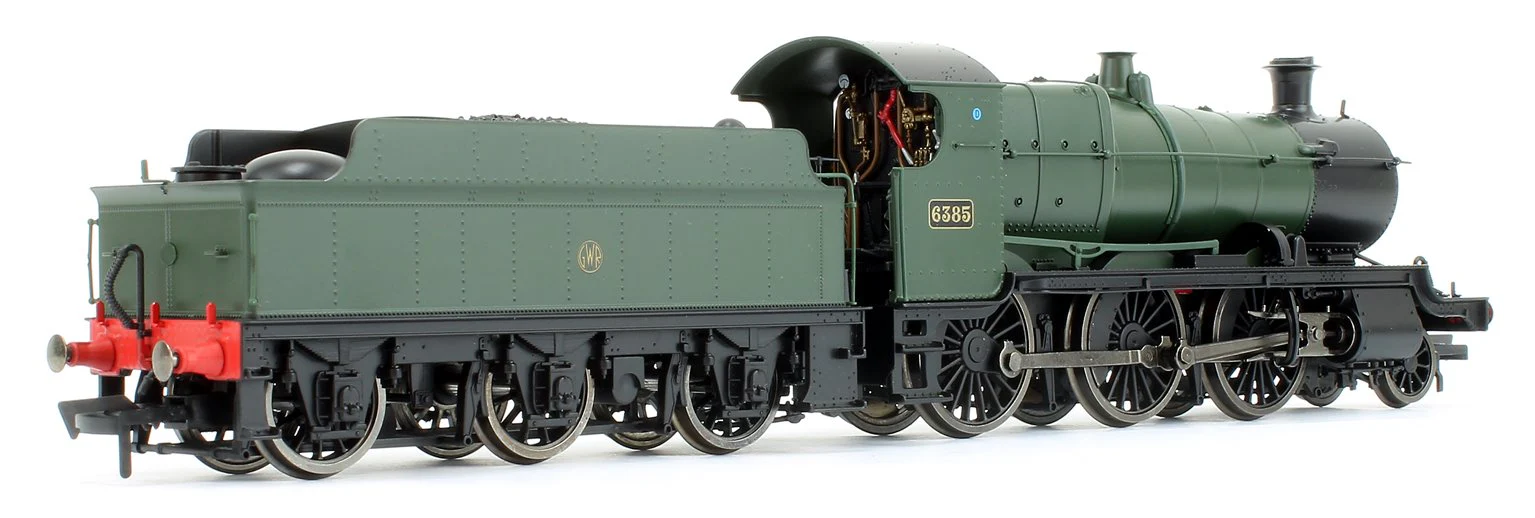 4S-043-002 GWR Mogul 2-6-0 Locomotive #6385 Green with Shirt Button Roundel - Image 3
