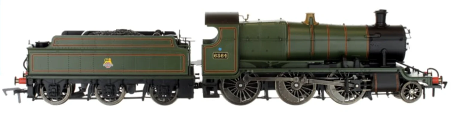 4S-043-005 GWR Mogul 2-6-0 Locomotive #6364 in Lined Green with early Lion & Wheel Crest (BR) - Image 2