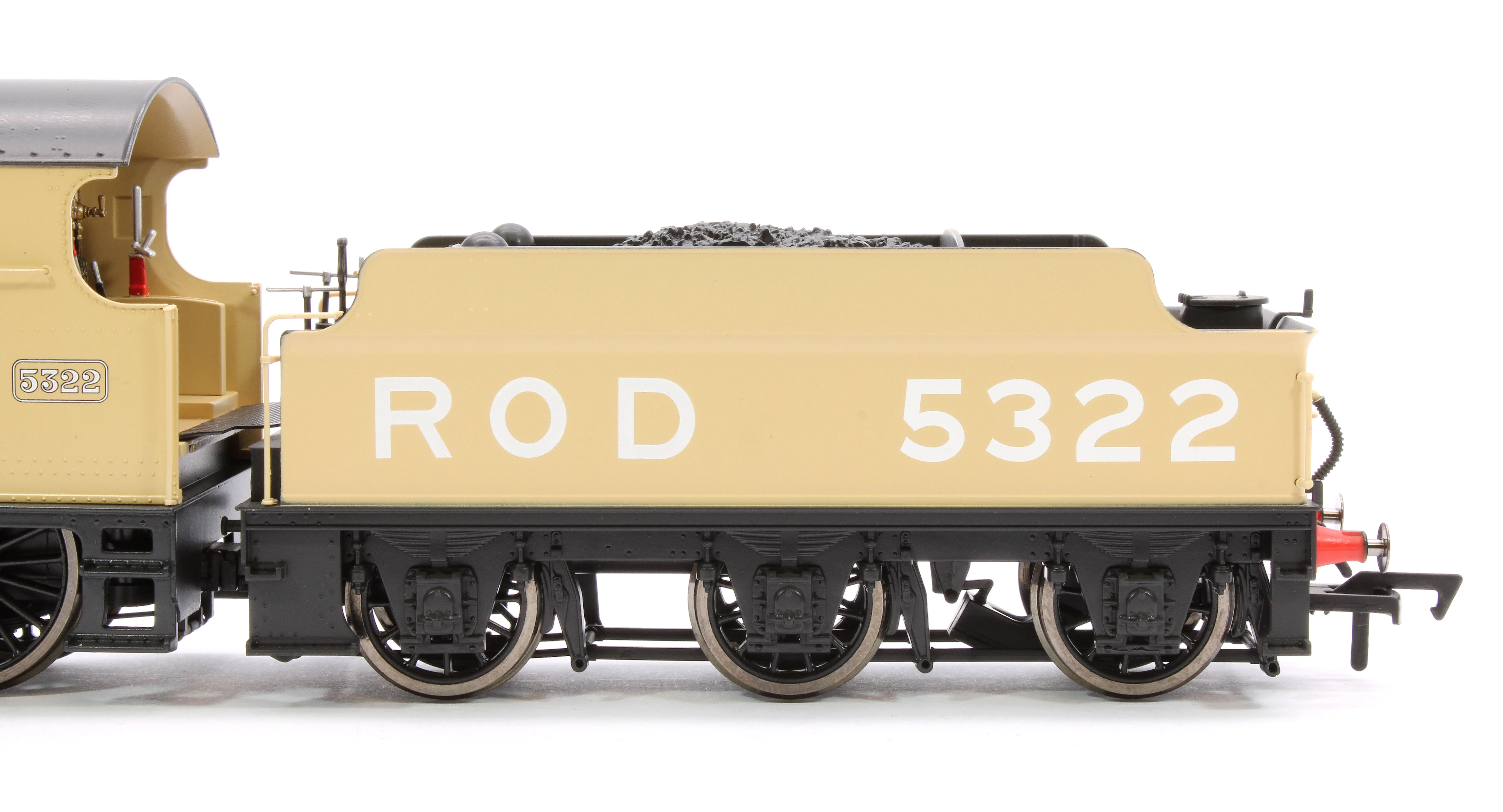 4S-043-008D GWR 43xx 2-6-0 Mogul 5322 Khaki Steam Locomotive - DCC FItted - Image 10