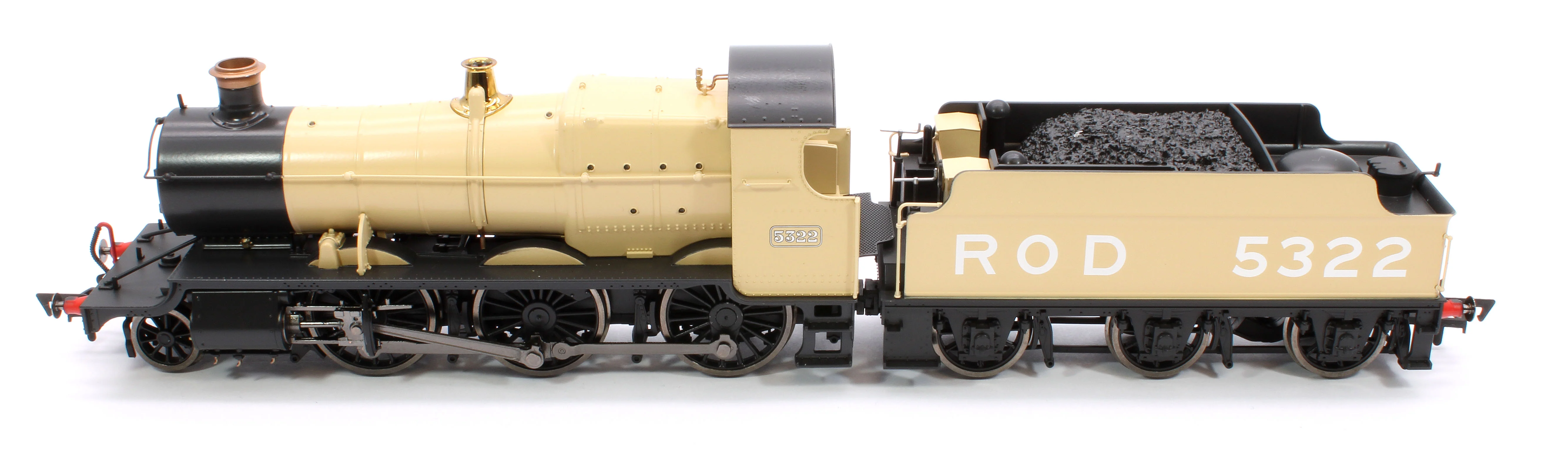 4S-043-008D GWR 43xx 2-6-0 Mogul 5322 Khaki Steam Locomotive - DCC FItted - Image 11