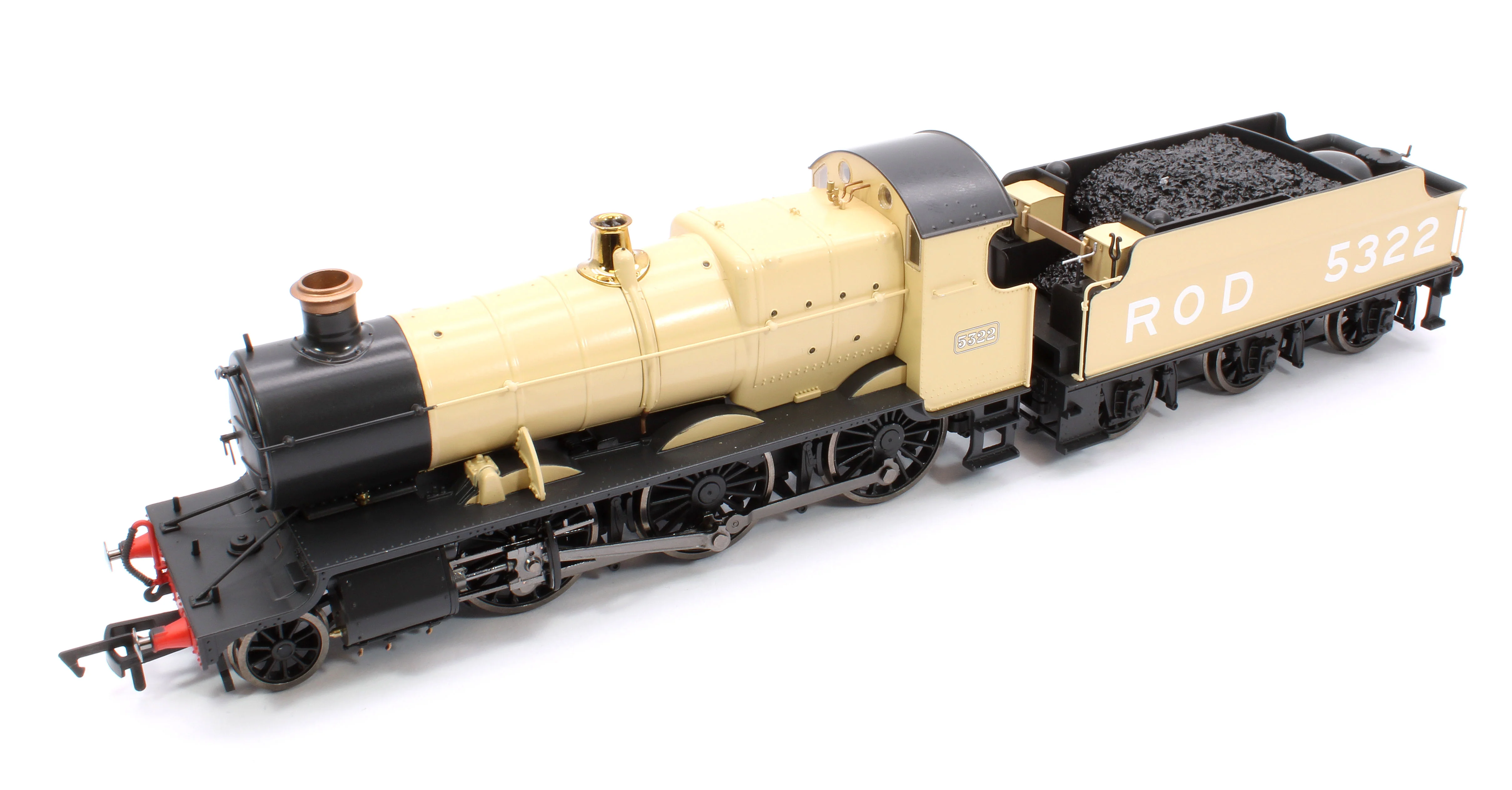4S-043-008D GWR 43xx 2-6-0 Mogul 5322 Khaki Steam Locomotive - DCC FItted - Image 12