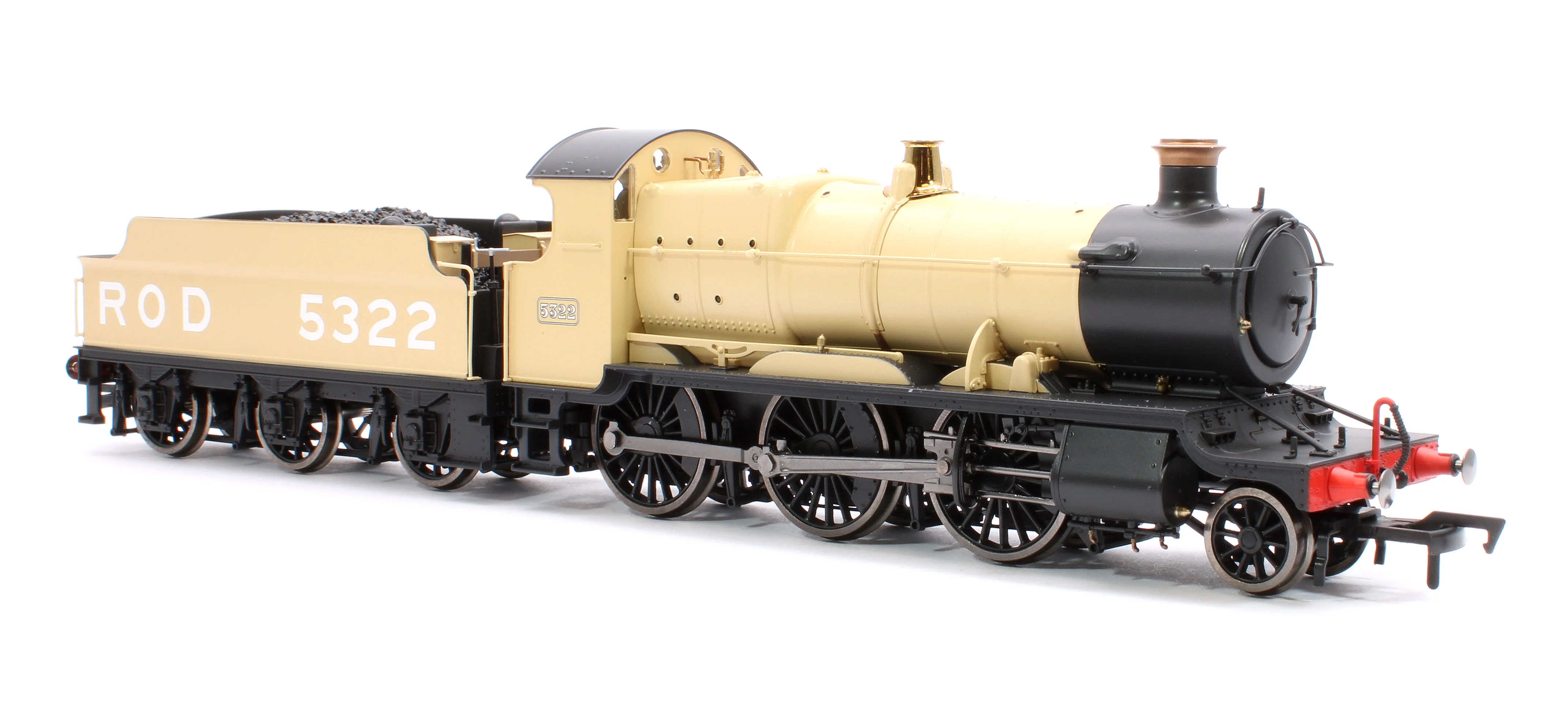4S-043-008D GWR 43xx 2-6-0 Mogul 5322 Khaki Steam Locomotive - DCC FItted - Image 4