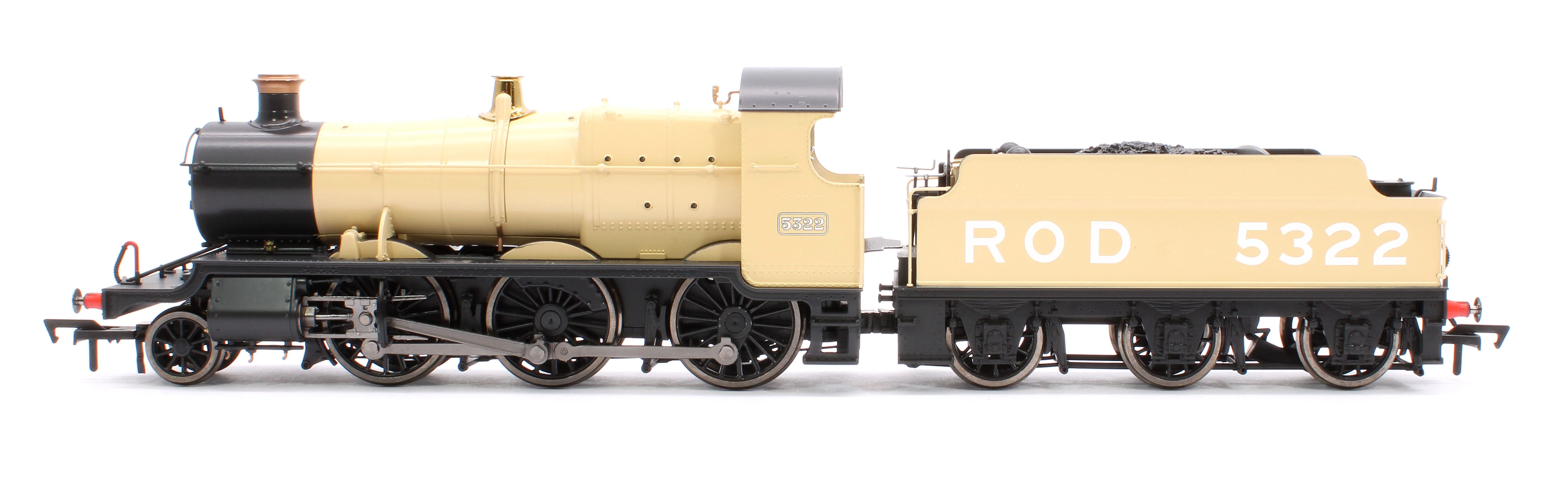 4S-043-008D GWR 43xx 2-6-0 Mogul 5322 Khaki Steam Locomotive - DCC FItted - Image 5