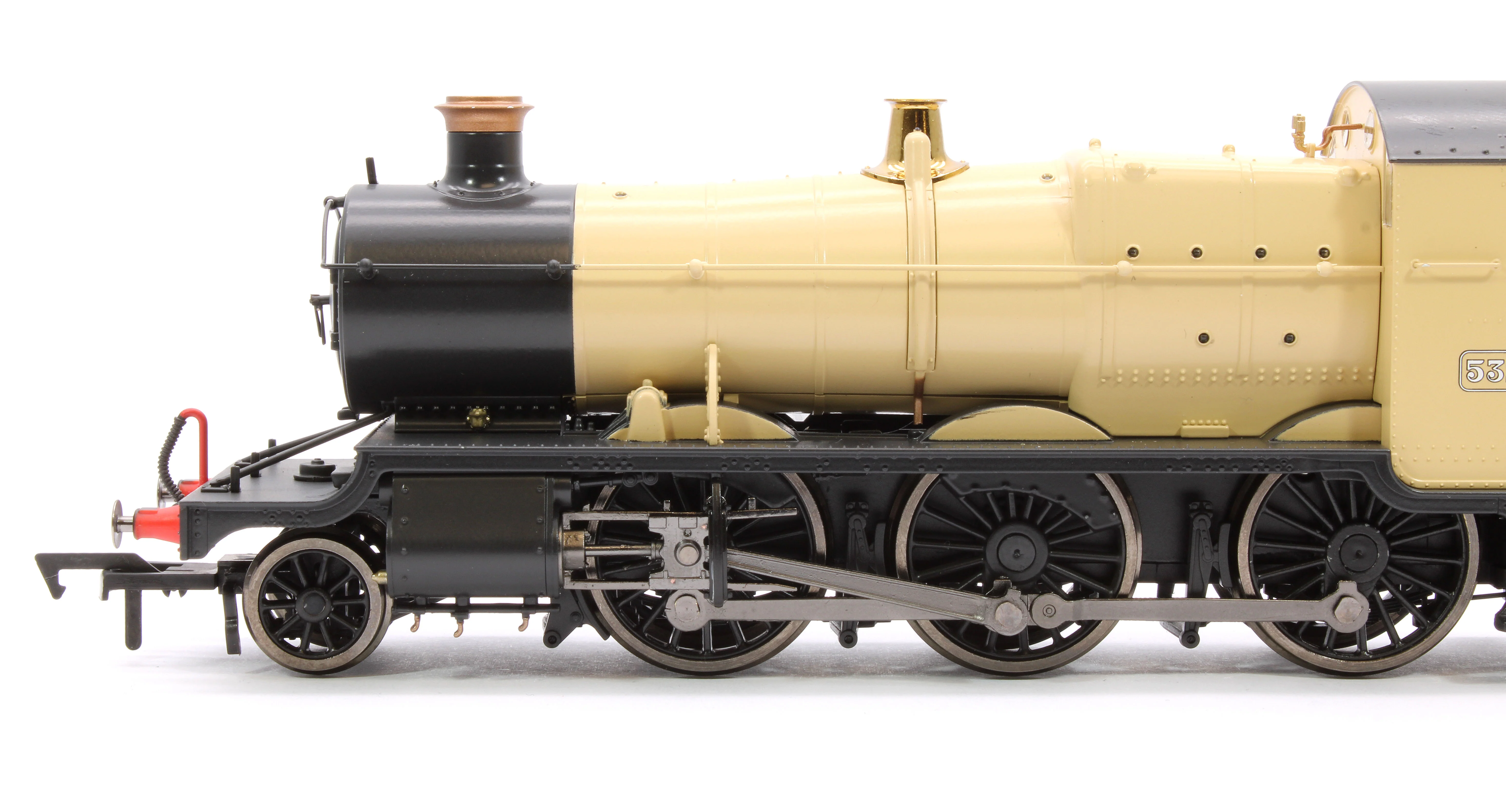 4S-043-008D GWR 43xx 2-6-0 Mogul 5322 Khaki Steam Locomotive - DCC FItted - Image 9
