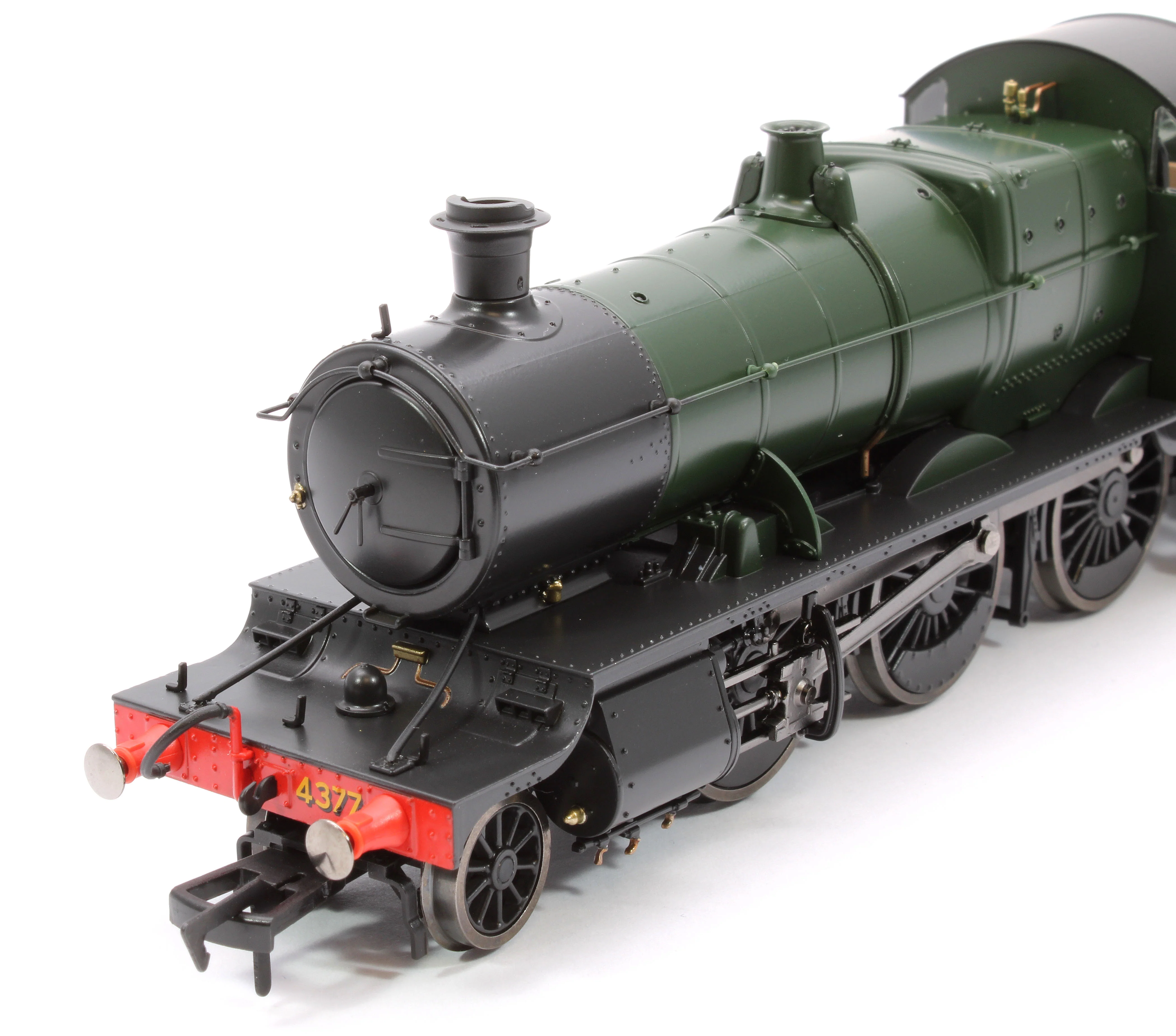 4S-043-011D GWR 43xx 2-6-0 Mogul 4377 GWR Shirt Button Steam Locomotive - DCC Fitted - Image 9