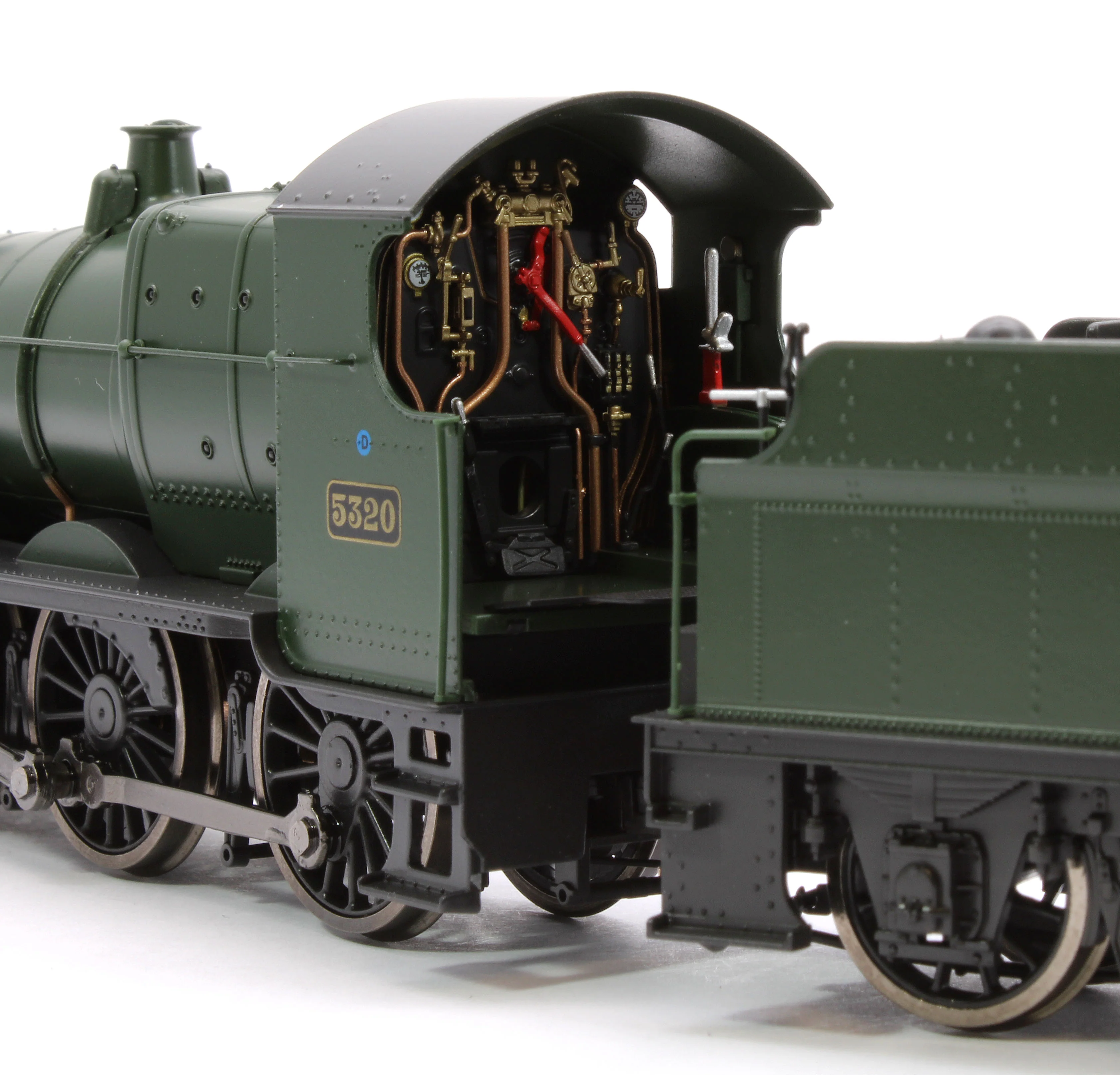 4S-043-012S GWR 43xx 2-6-0 Mogul 5320 GWR Steam Locomotive - DCC Sound - Image 8