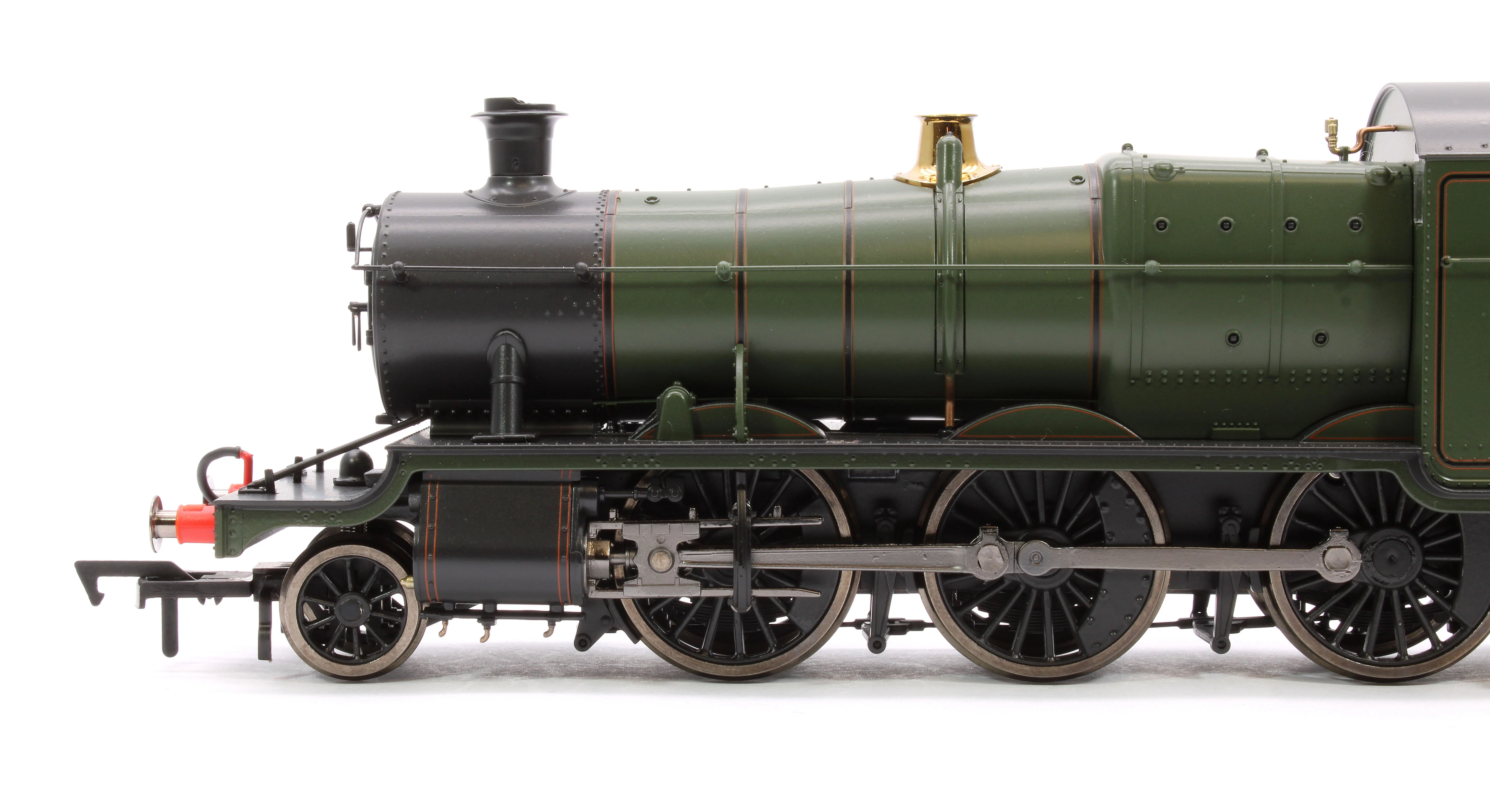 4S-043-015D GWR 43xx 2-6-0 Mogul 4358 BR Lined Green Early Crest Steam Locomotive - DCC Fitted - Image 6