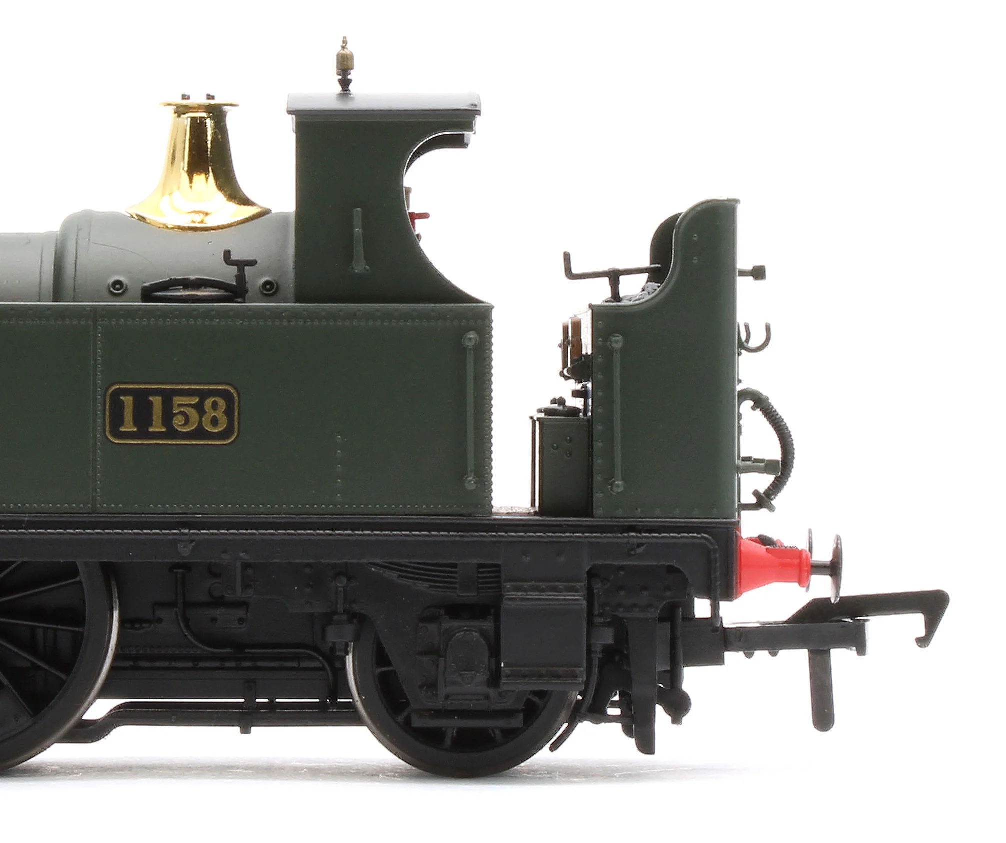 4S-517-003S GWR 517 Class 0-4-2 1158 G.W. Green Steam Locomotive - DCC Sound - Image 10