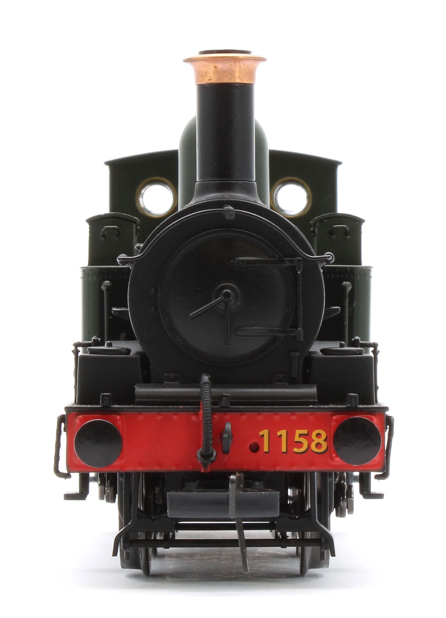4S-517-003S GWR 517 Class 0-4-2 1158 G.W. Green Steam Locomotive - DCC Sound - Image 7