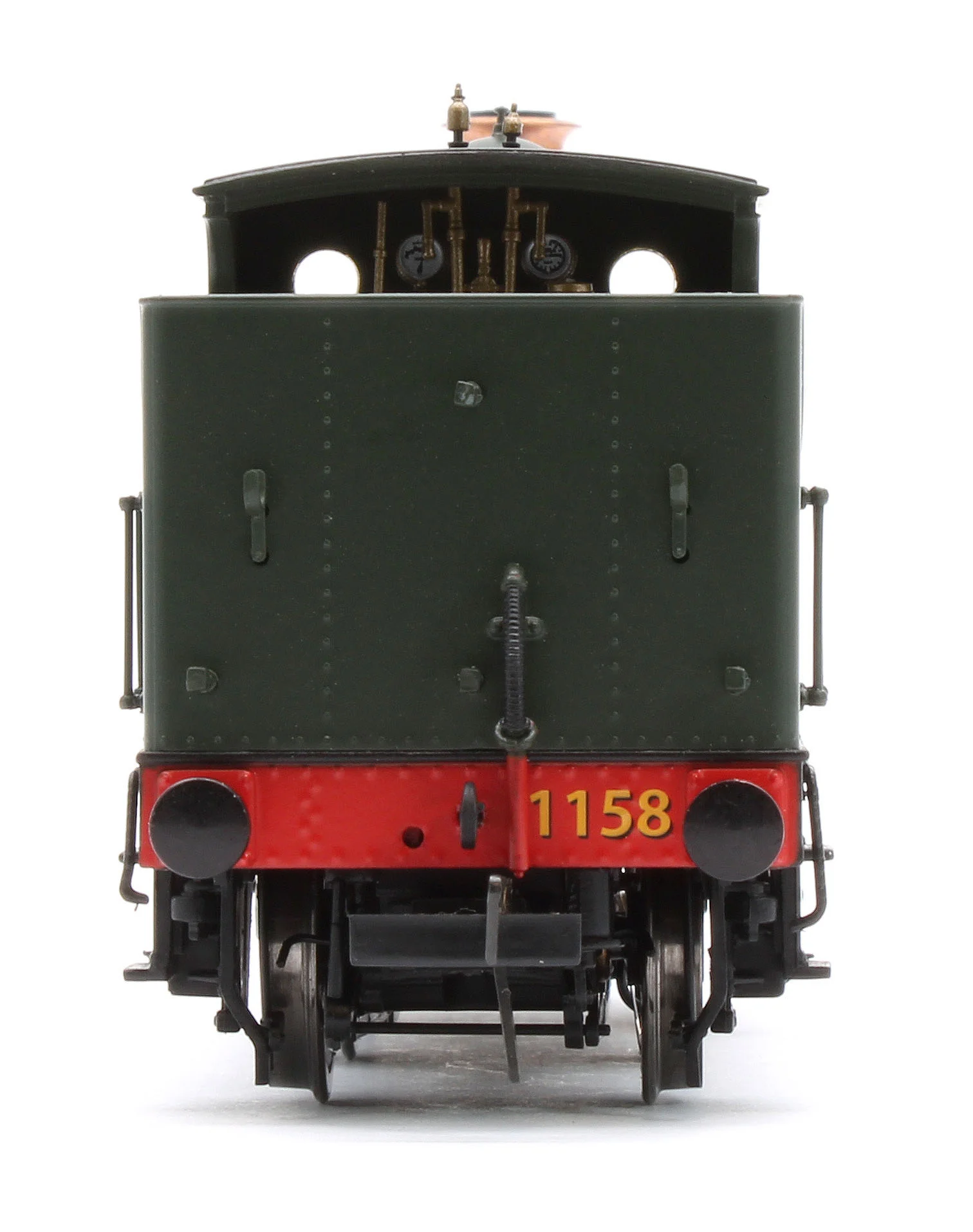 4S-517-003S GWR 517 Class 0-4-2 1158 G.W. Green Steam Locomotive - DCC Sound - Image 8