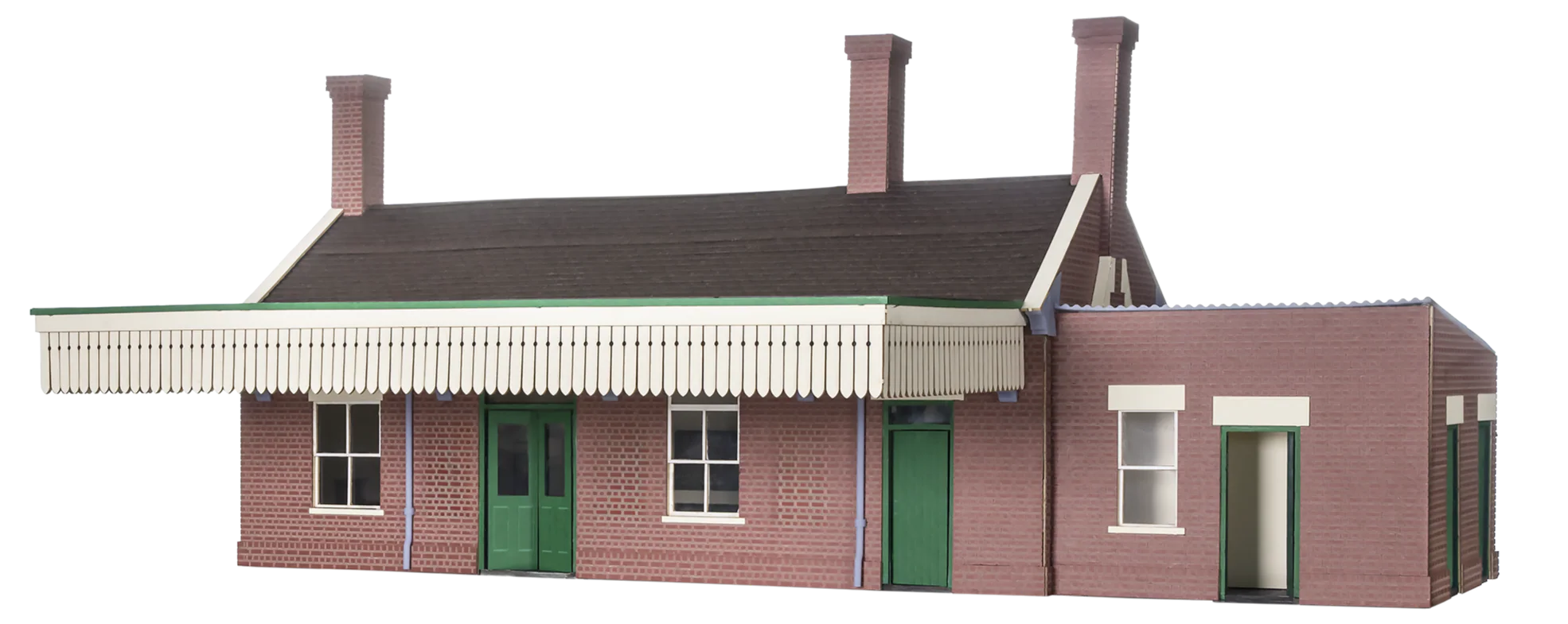 7B-004-001 Kitmaster Genesis London & South Western Railway Station Building Model Kit