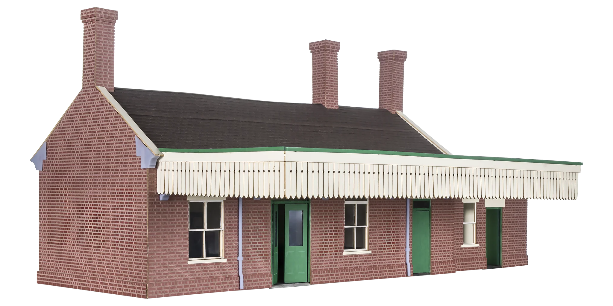 7B-004-001 Kitmaster Genesis London & South Western Railway Station Building Model Kit - Image 3